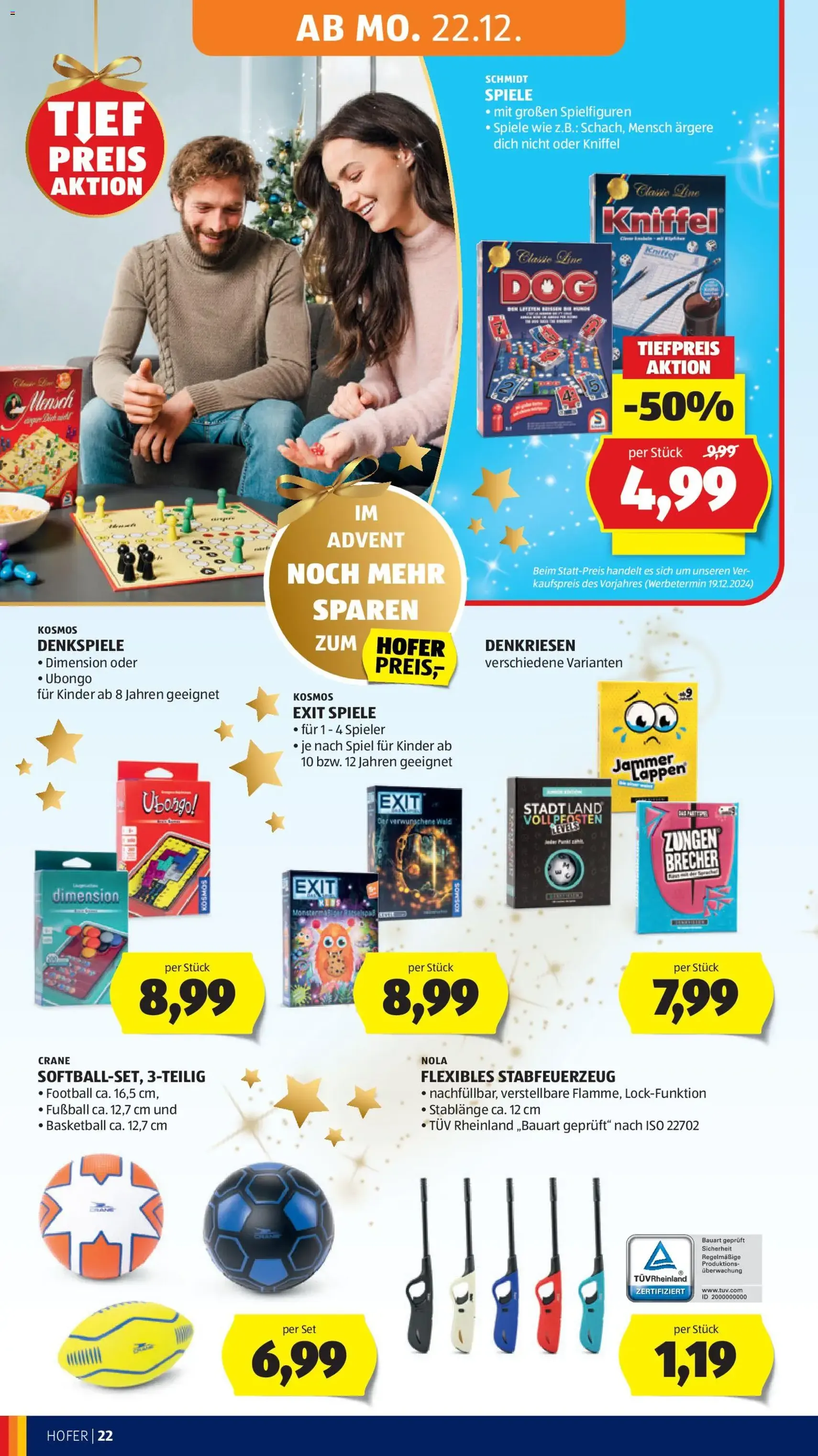 Hofer Flugblatt - Gültiger Prospekt ab 19.12.2025, Seite 30 von insgesamt 41