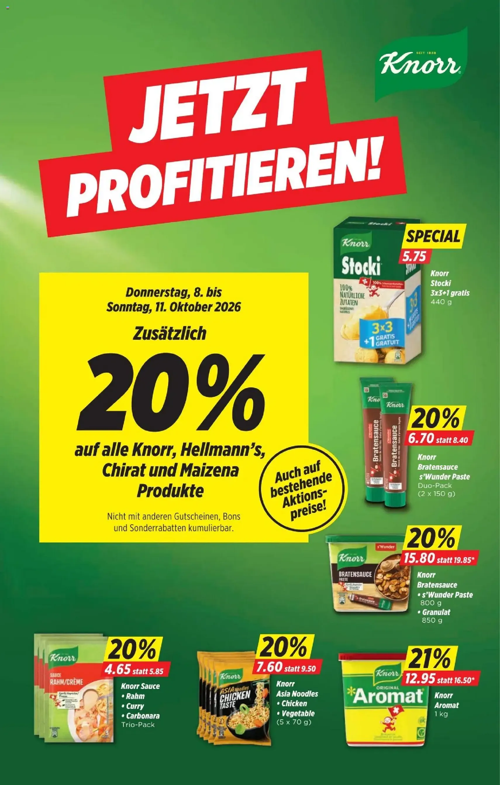 Denner aktionen - Gültiger Prospekt ab 08.10.2026, Seite 12 von insgesamt 22