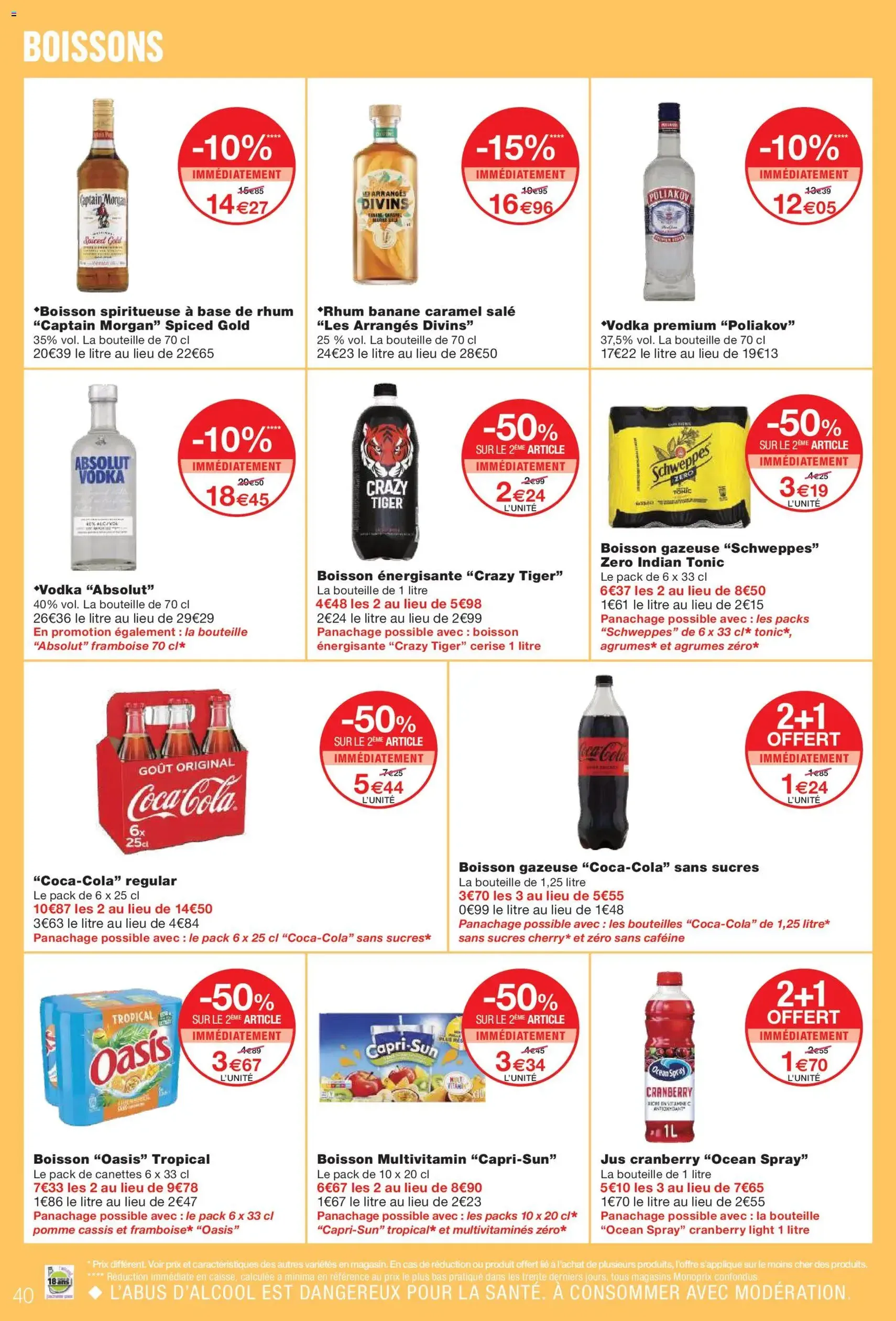 Monoprix catalogue - brochure valable à partir du 24/03/2026, page 40 sur 66