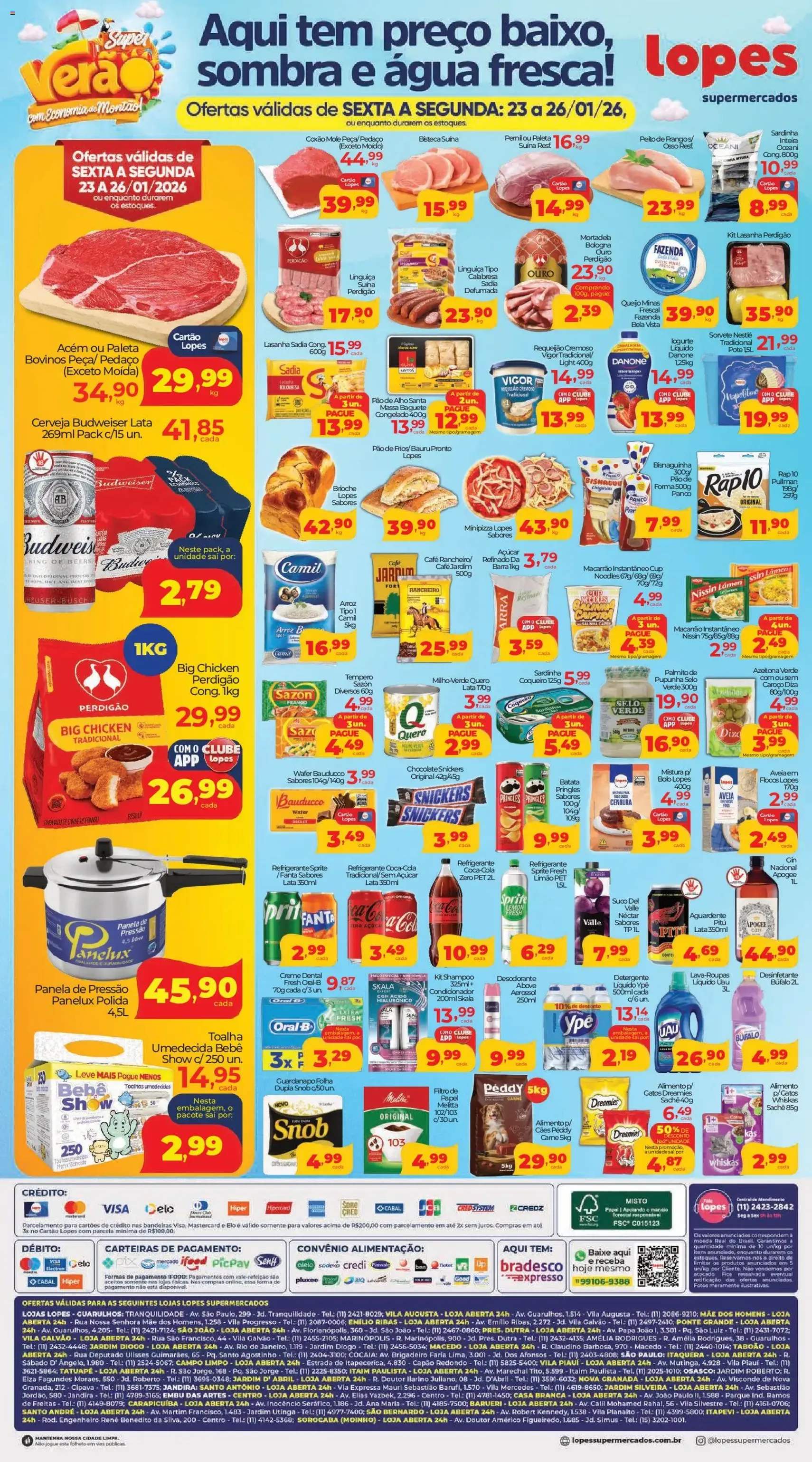 Lopes Supermercados - Ofertas da semana - folheto válido a partir de 23/01/2026 página 2 de 2