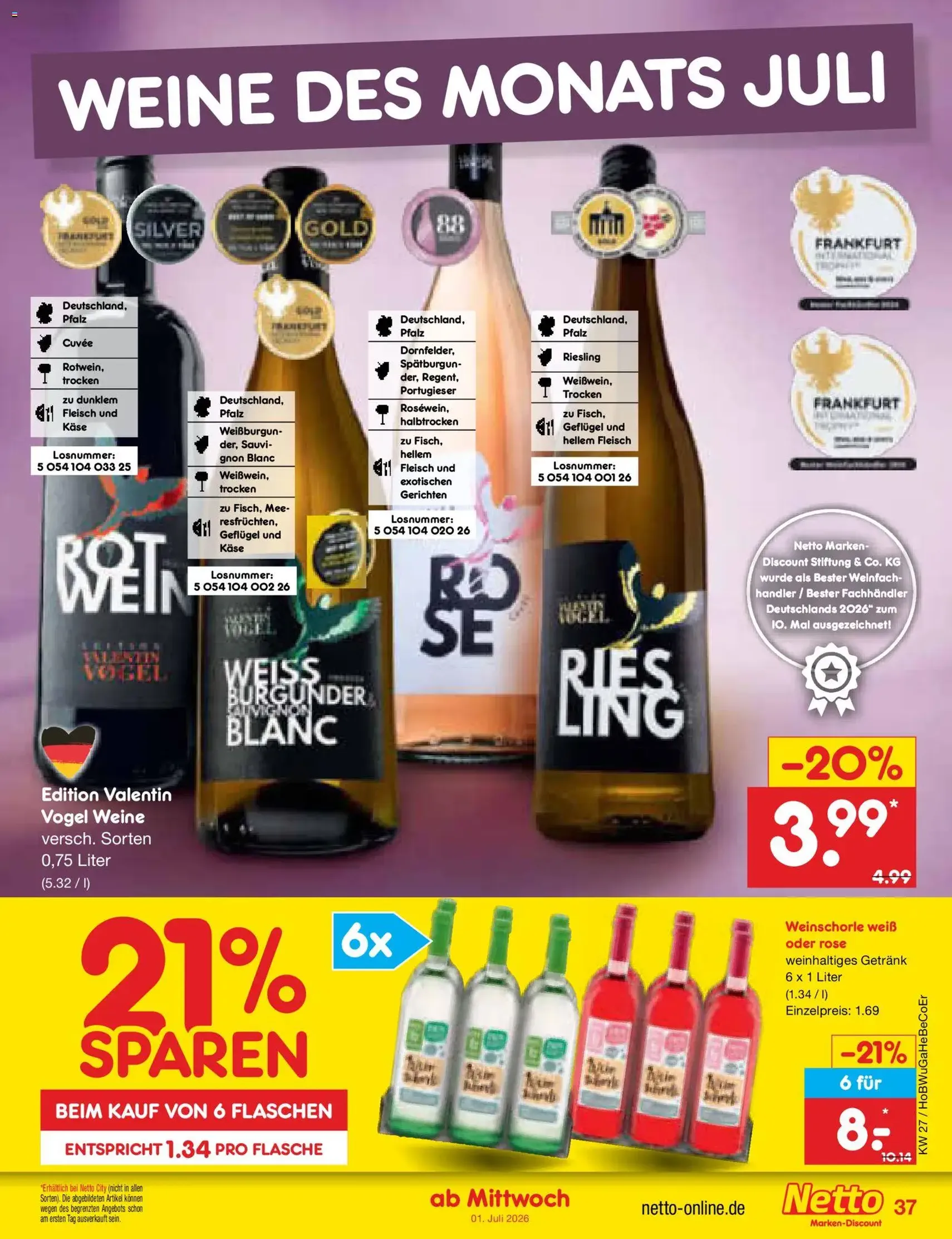 Netto Marken-Discount Prospekt - Gültiger Prospekt ab 29.06.2026, Seite 55 von insgesamt 70