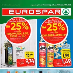 Eurospar Flugblatt - Prospekt Vorschau gültig ab 06.11.2025
