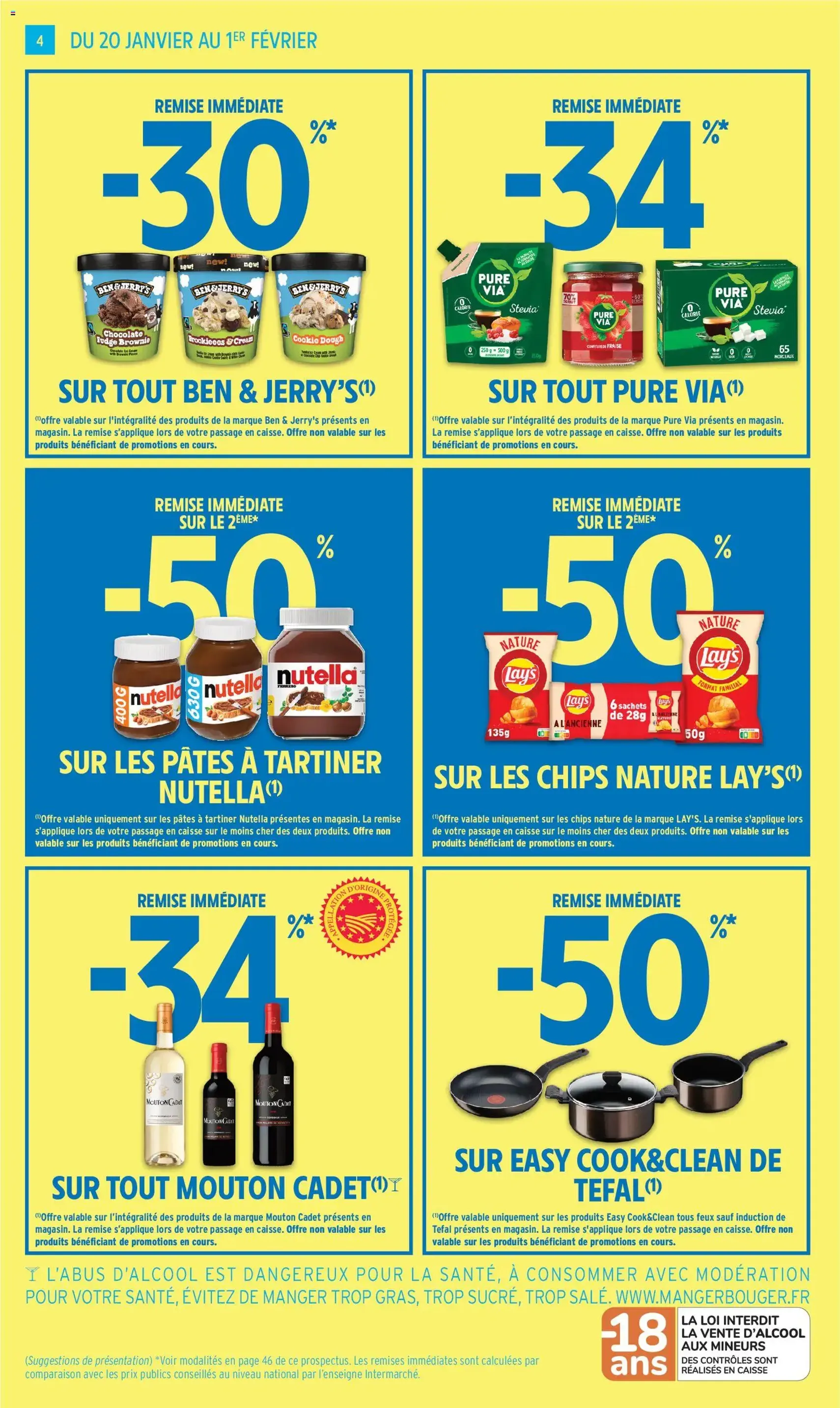 Intermarché catalogue semaine 4 - brochure valable à partir du 20/01/2026, page 4 sur 52