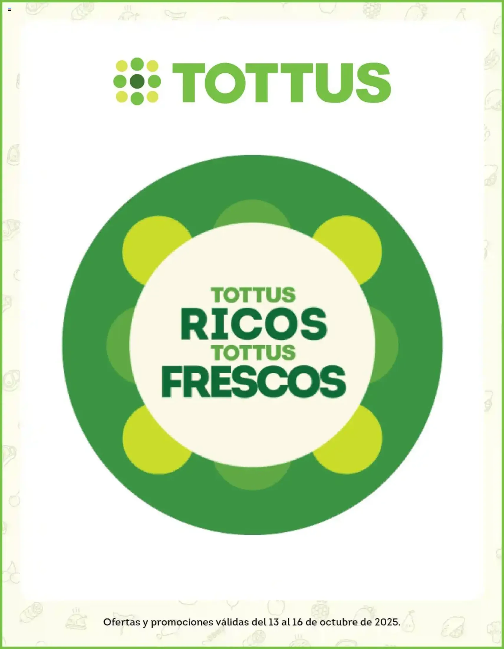 Tottus ofertas - folleto válido desde 13.10.2025 página 1 de 5