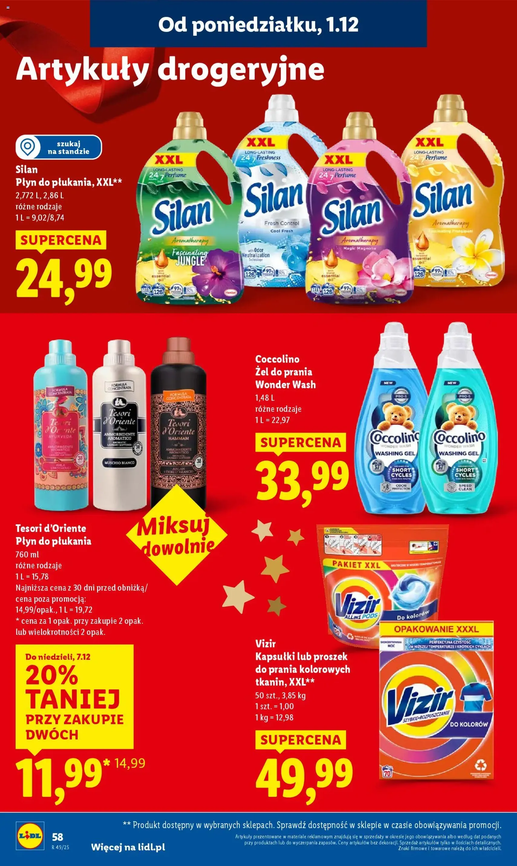 Lidl Gazetka - ważny gazetka od 01.12.2025 strona 60 z 66