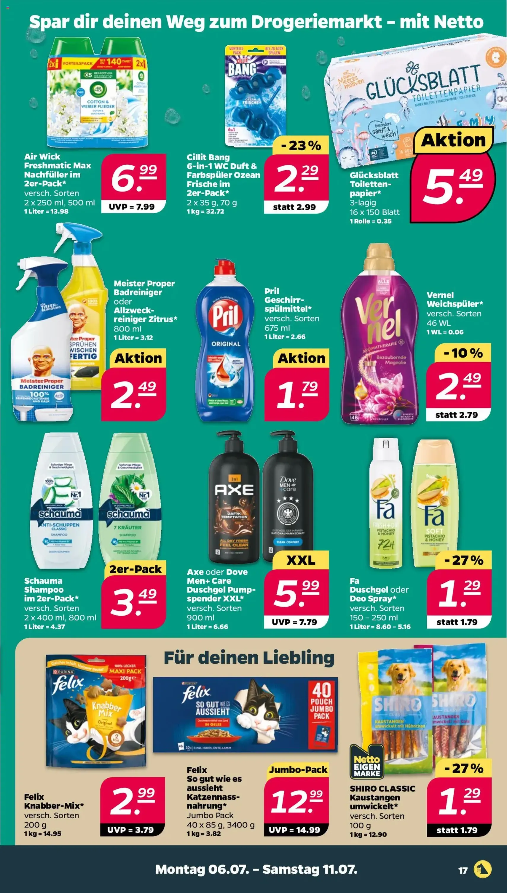 Netto Prospekt - Gültiger Prospekt ab 06.07.2026, Seite 17 von insgesamt 35