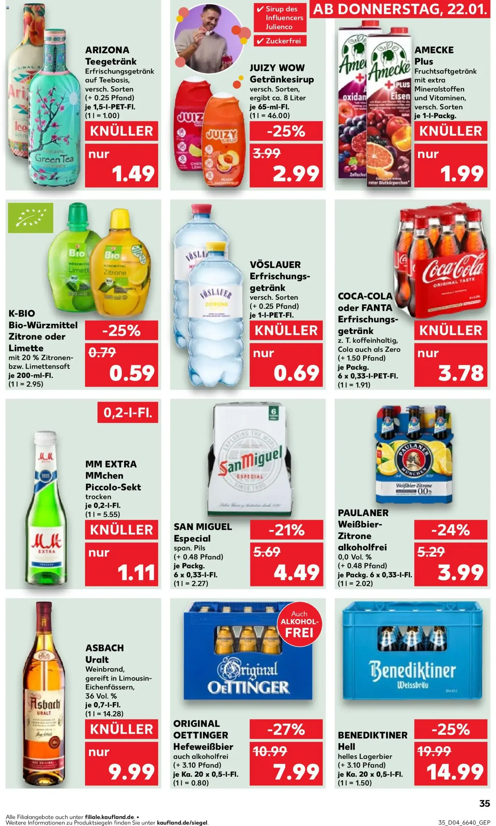 Kaufland Prospekt - Gültiger Prospekt ab 22.01.2026, Seite 35 von insgesamt 59