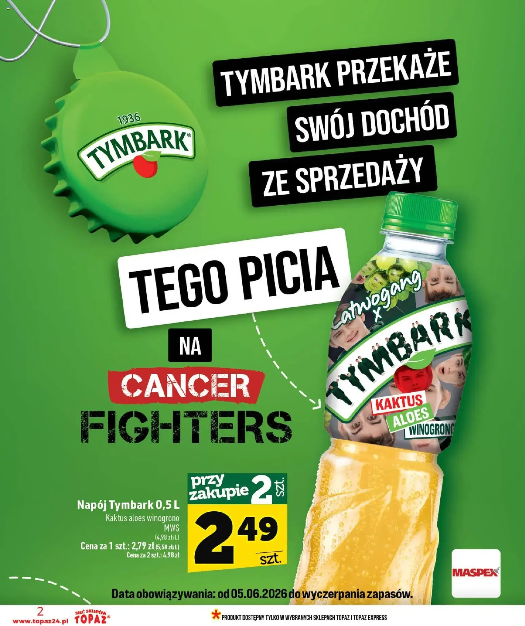 Topaz gazetka - ważny gazetka od 11.06.2026 strona 2 z 62