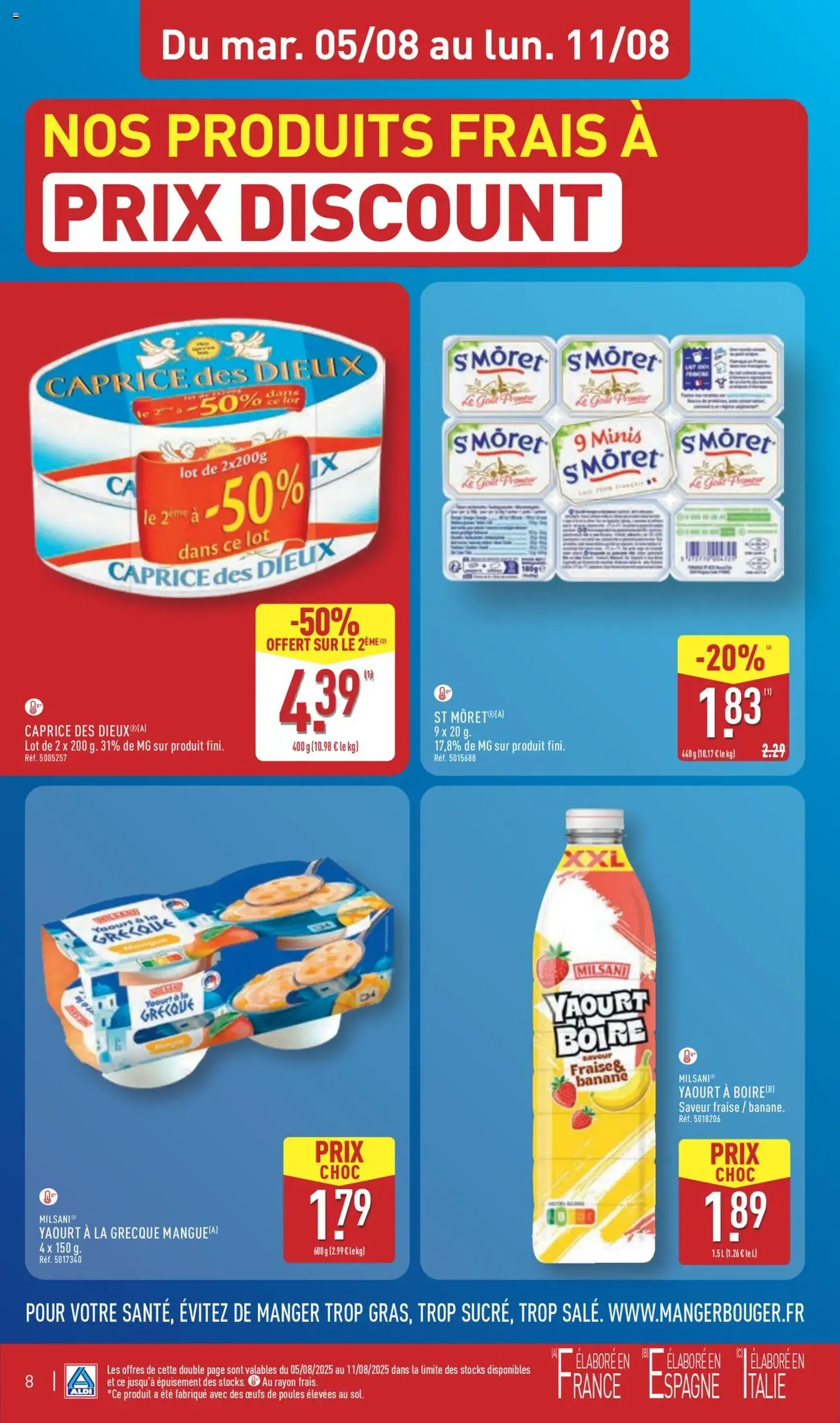 Aldi catalogue semaine 32 - brochure valable à partir du 05/08/2025, page 10 sur 41 Aldi catalogue semaine 32 - brochure valable à partir du 05/08/2025, page 10 sur 41