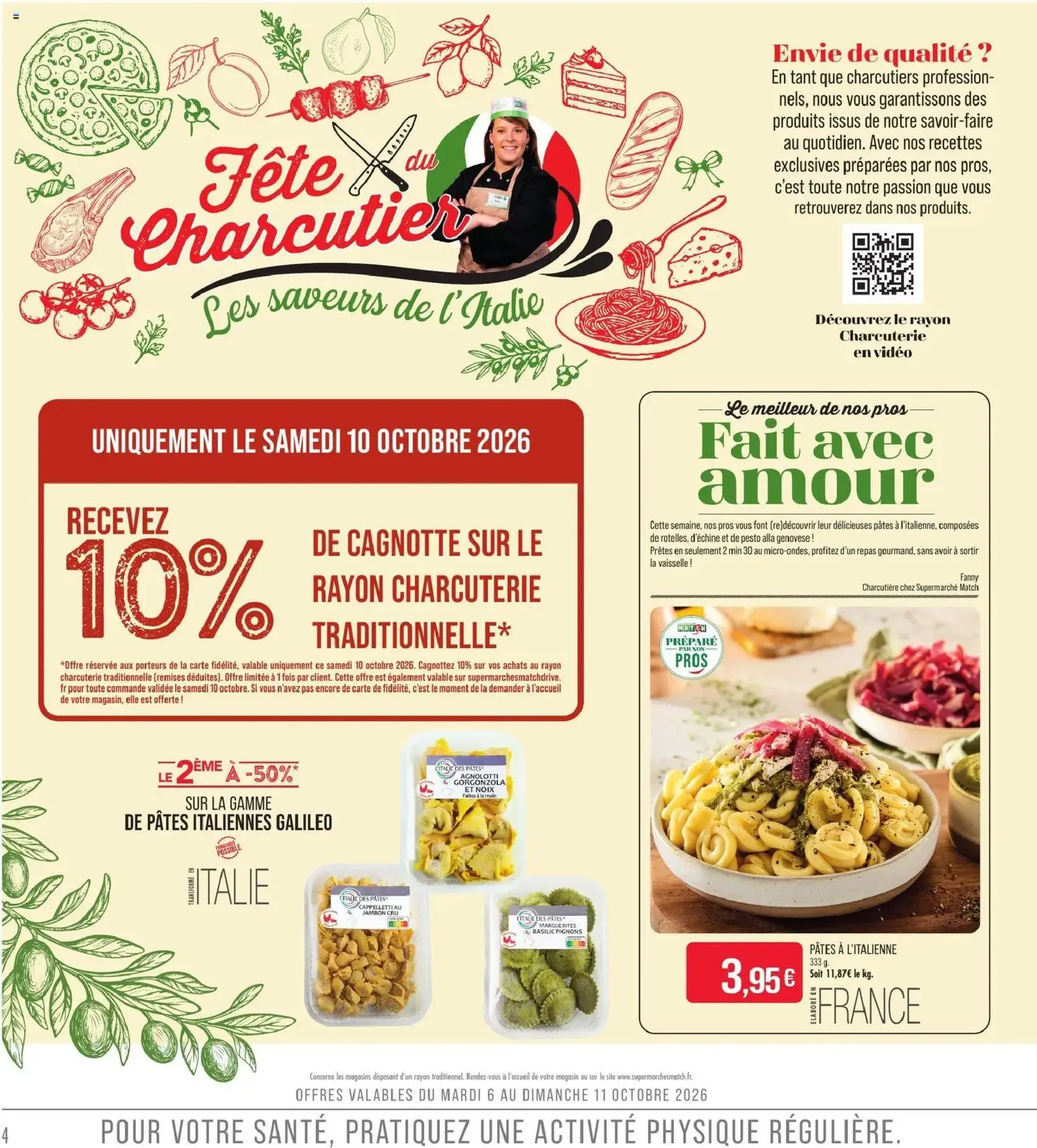 Match Supermarché catalogue - brochure valable à partir du 06/10/2026, page 4 sur 28