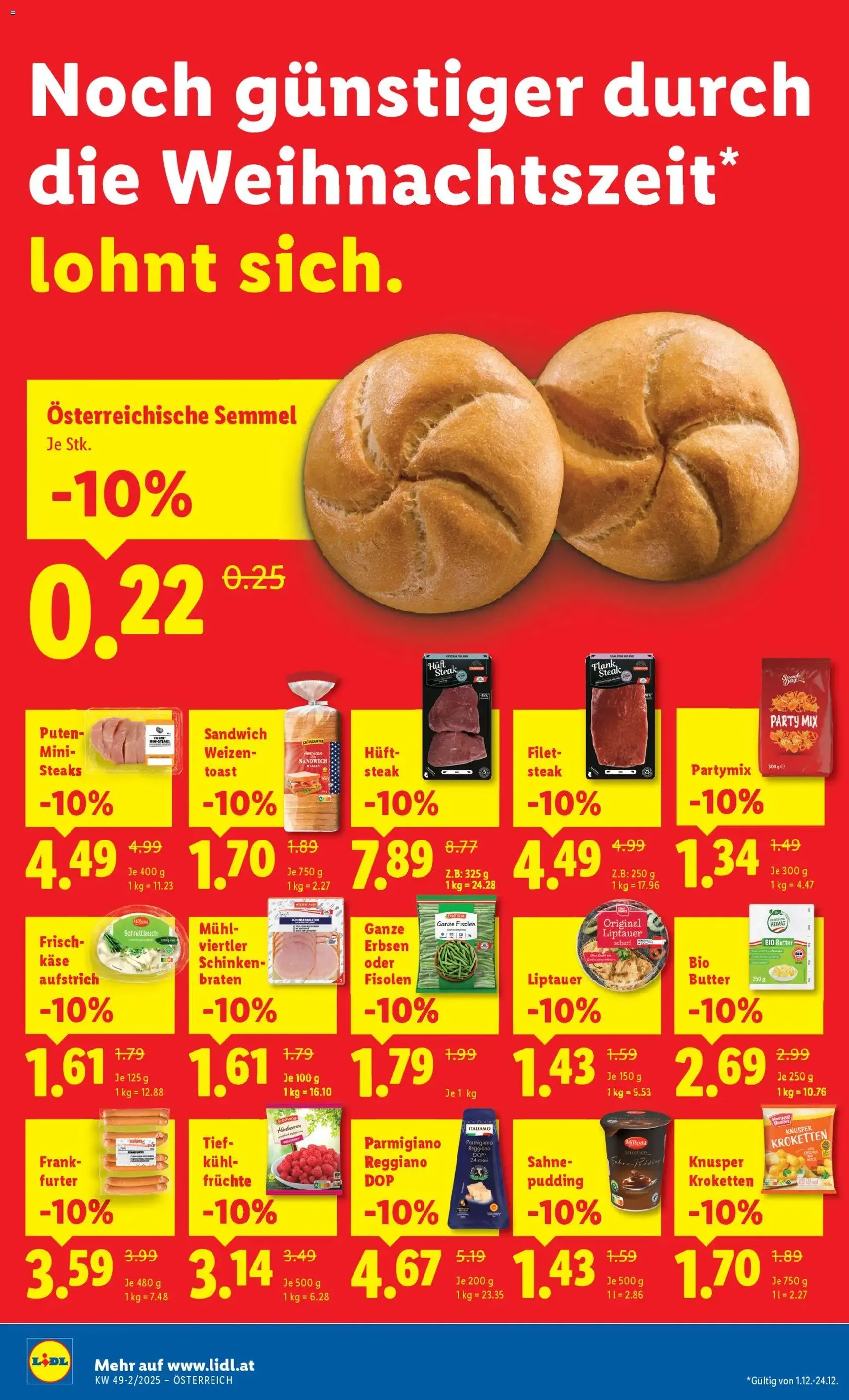 Lidl Flugblatt - Gültiger Prospekt ab 04.12.2025, Seite 2 von insgesamt 50