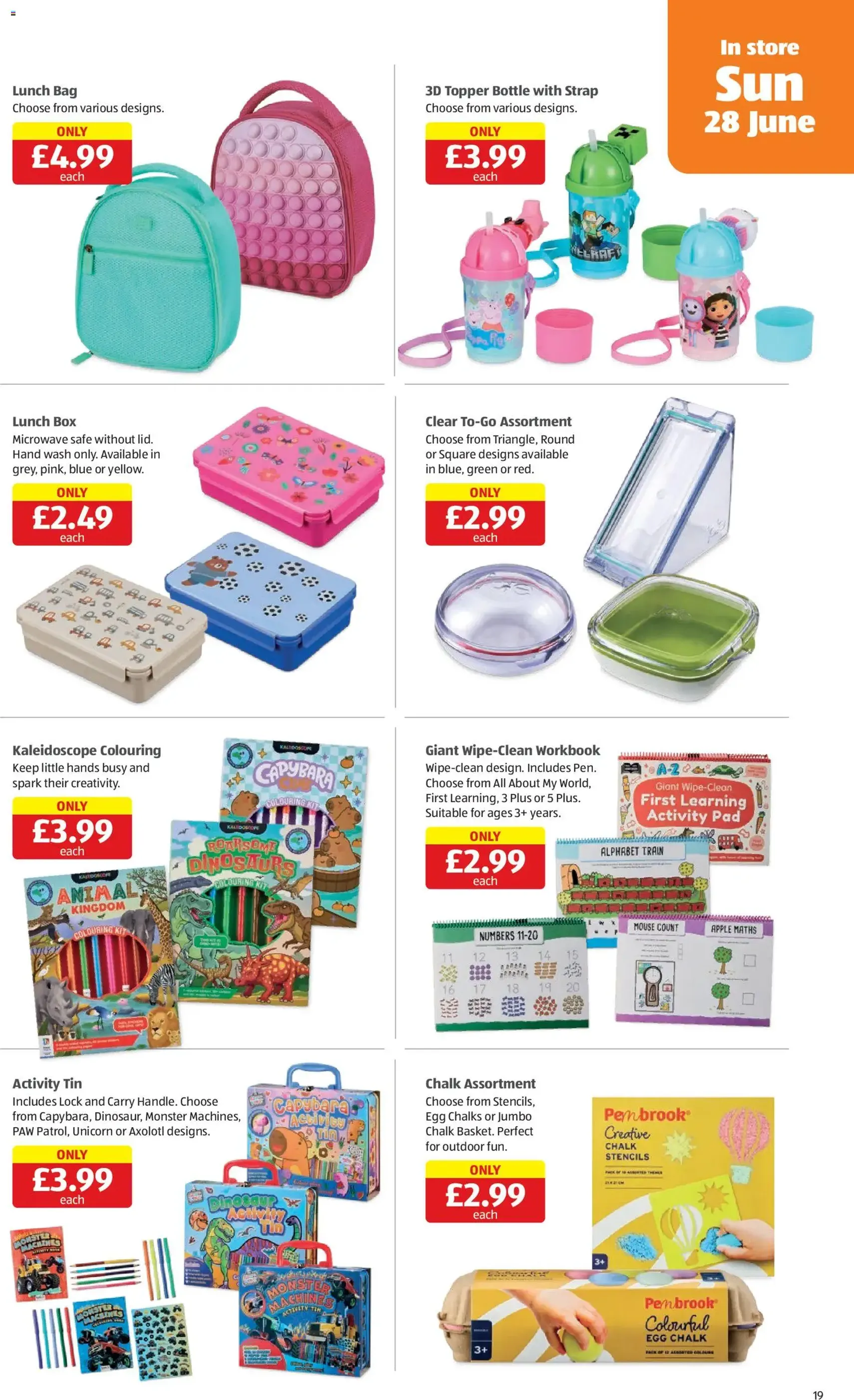 Weekly offers Aldi Back to school - valid flyer from 22/06/2026, page 19 of 20