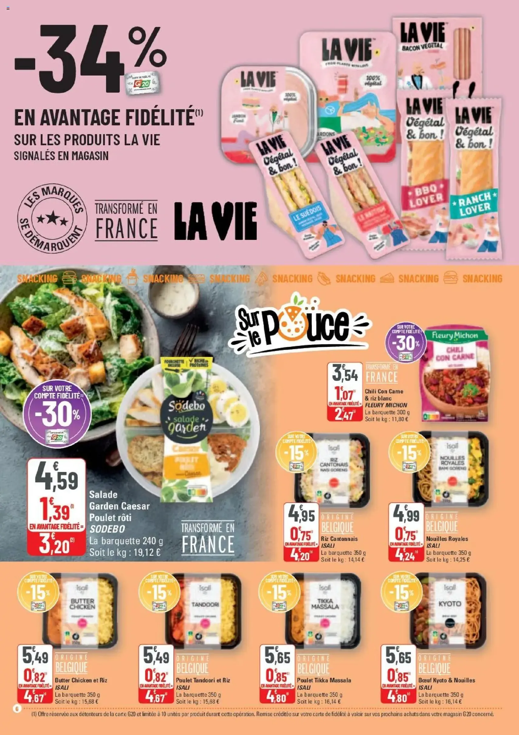 G20 Supermarchés catalogue - brochure valable à partir du 25/02/2026, page 6 sur 20
