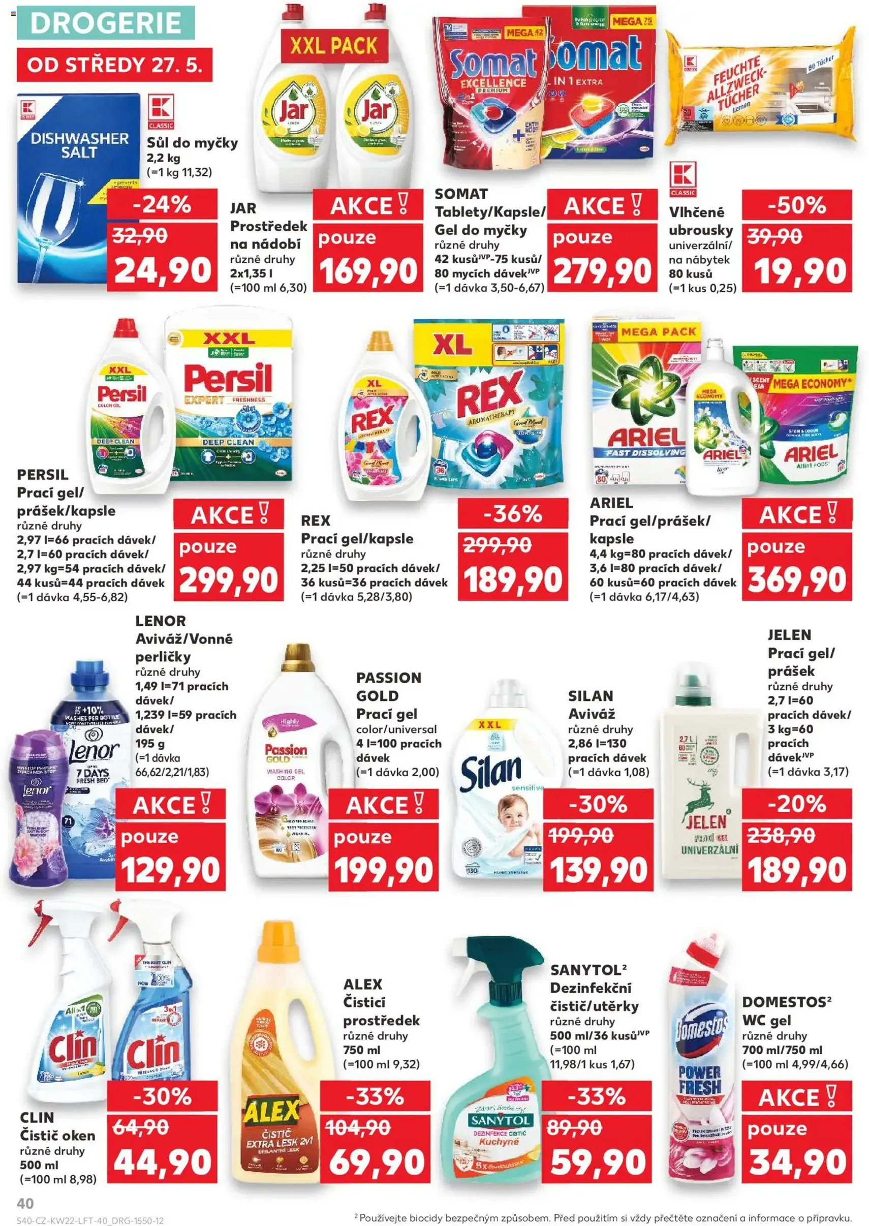 Kaufland leták - platný leták od 27.05.2026 strana 40 z 52