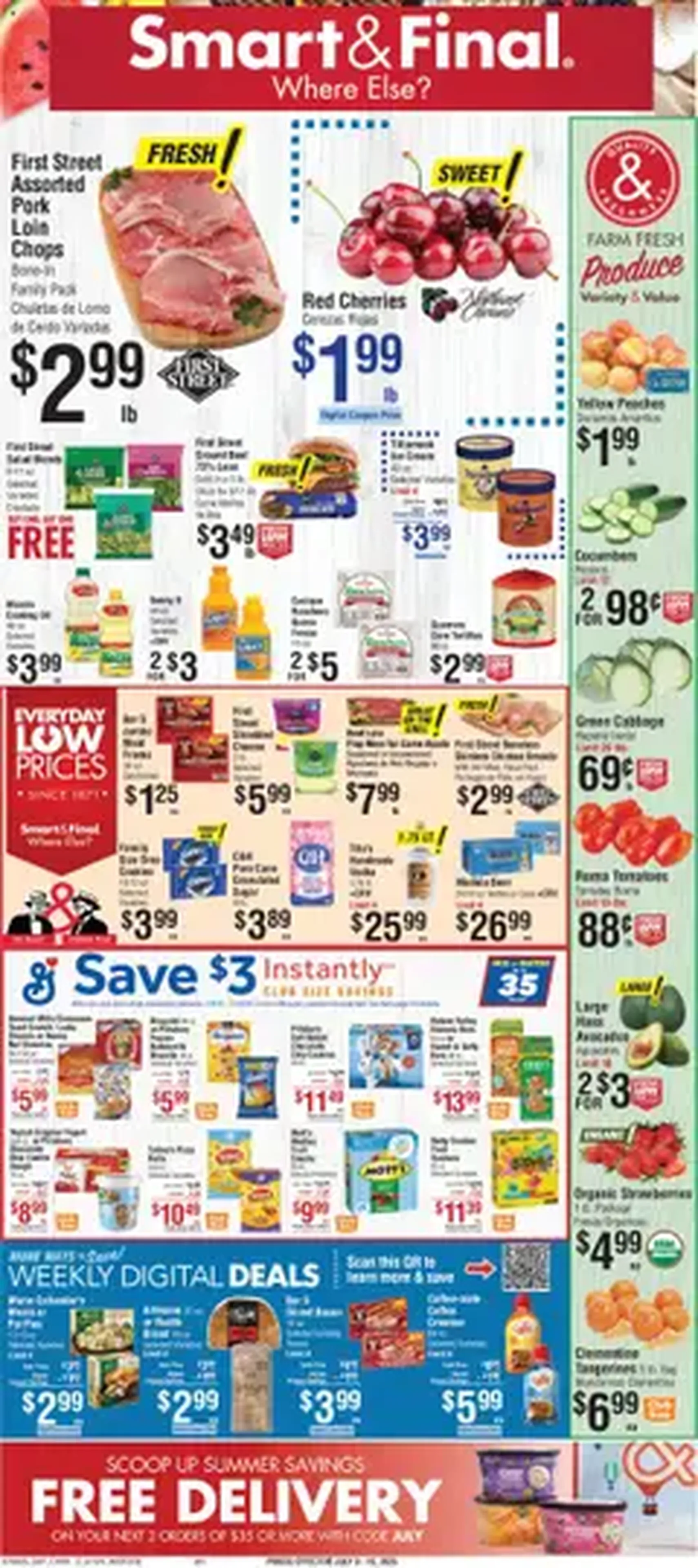 Smart & Final Weekly Ad - valid flyer from 07/09/2025, page 1 of 1