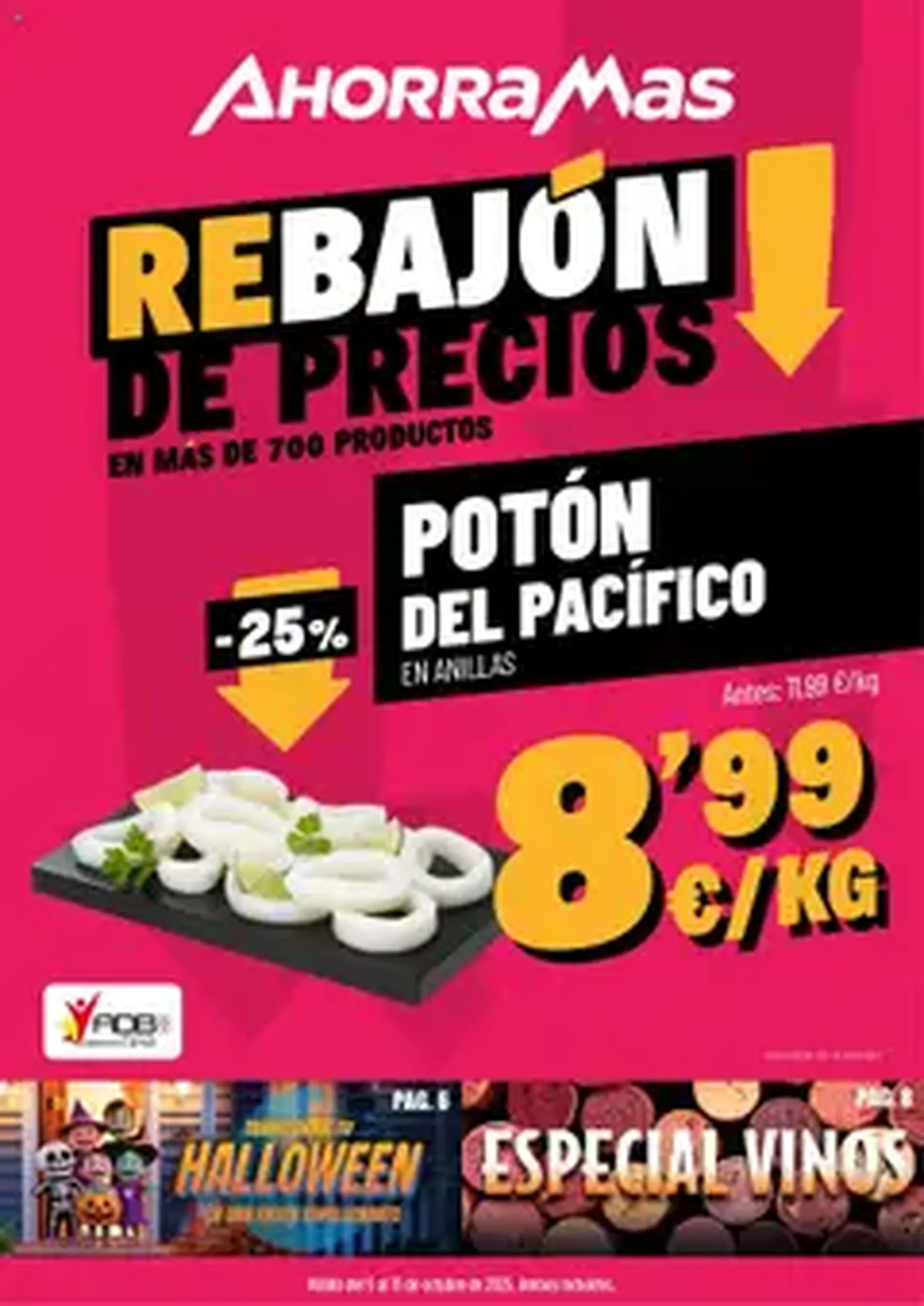 AhorraMas folleto - folleto válido desde 09/10/2025 página 1 de 1