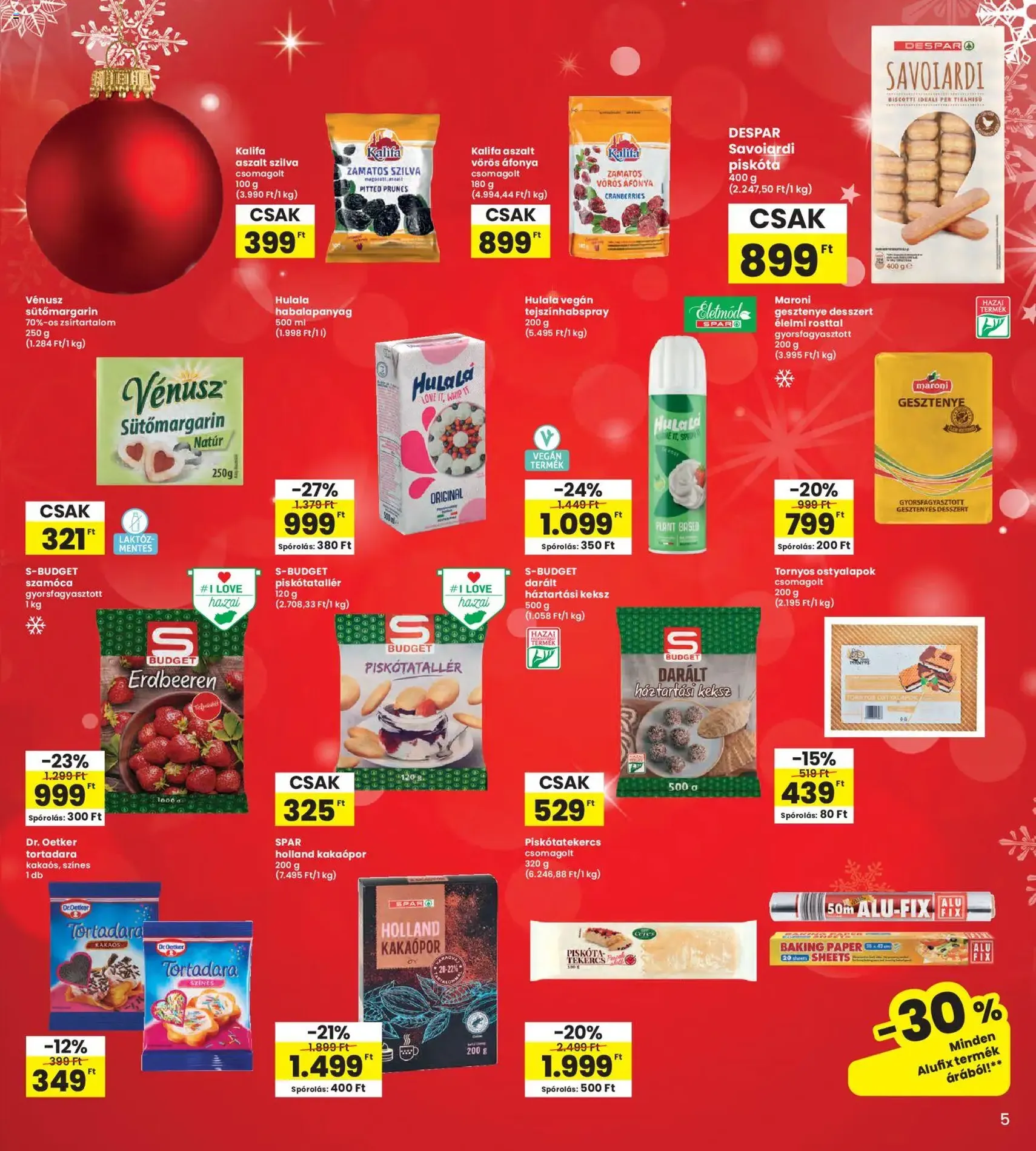 Interspar Akciós újság - 2025.11.27. érvényes szórólap 5 oldal 20 oldalból