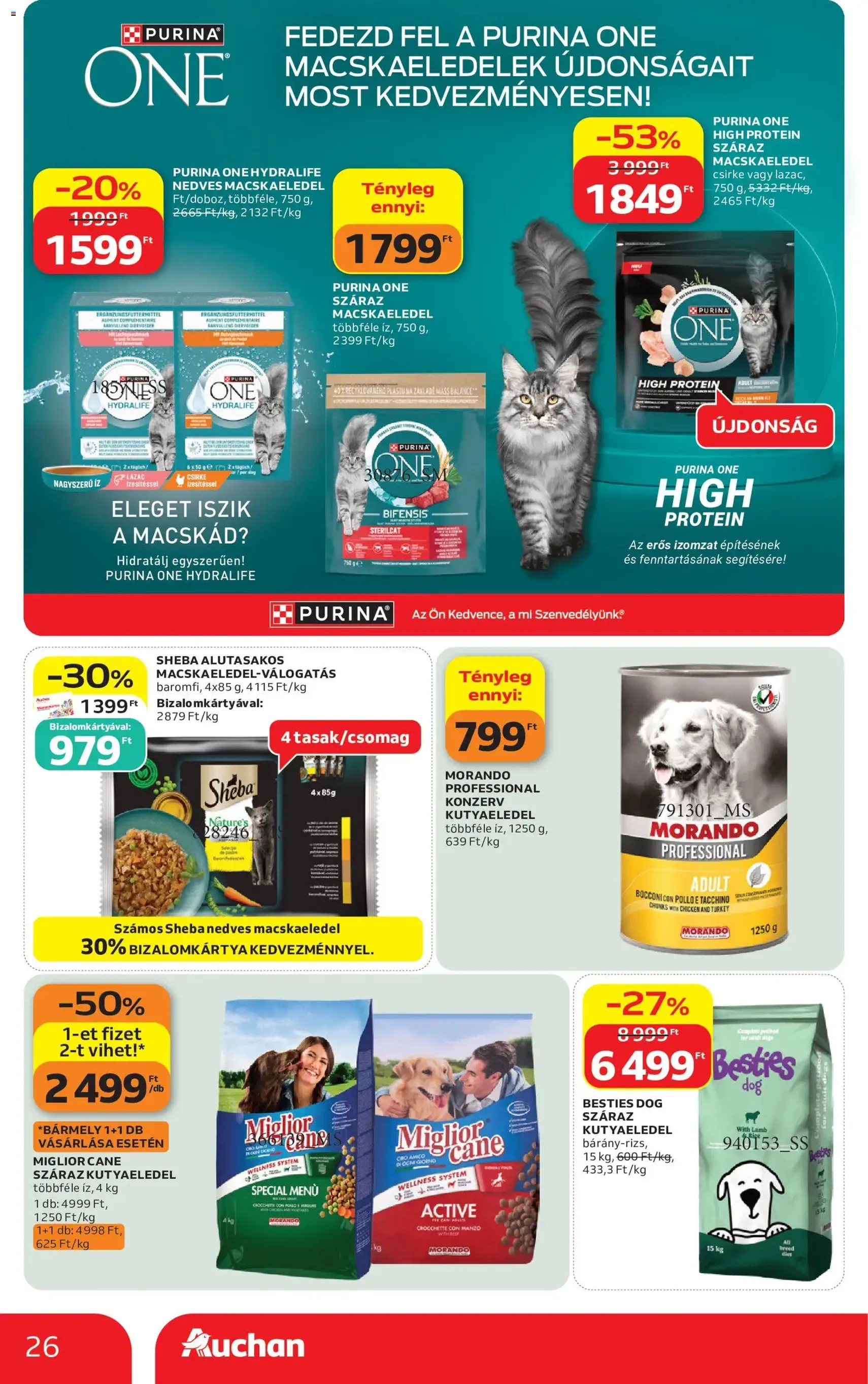 Auchan akciós újság - 2026.06.04. érvényes szórólap 26 oldal 57 oldalból