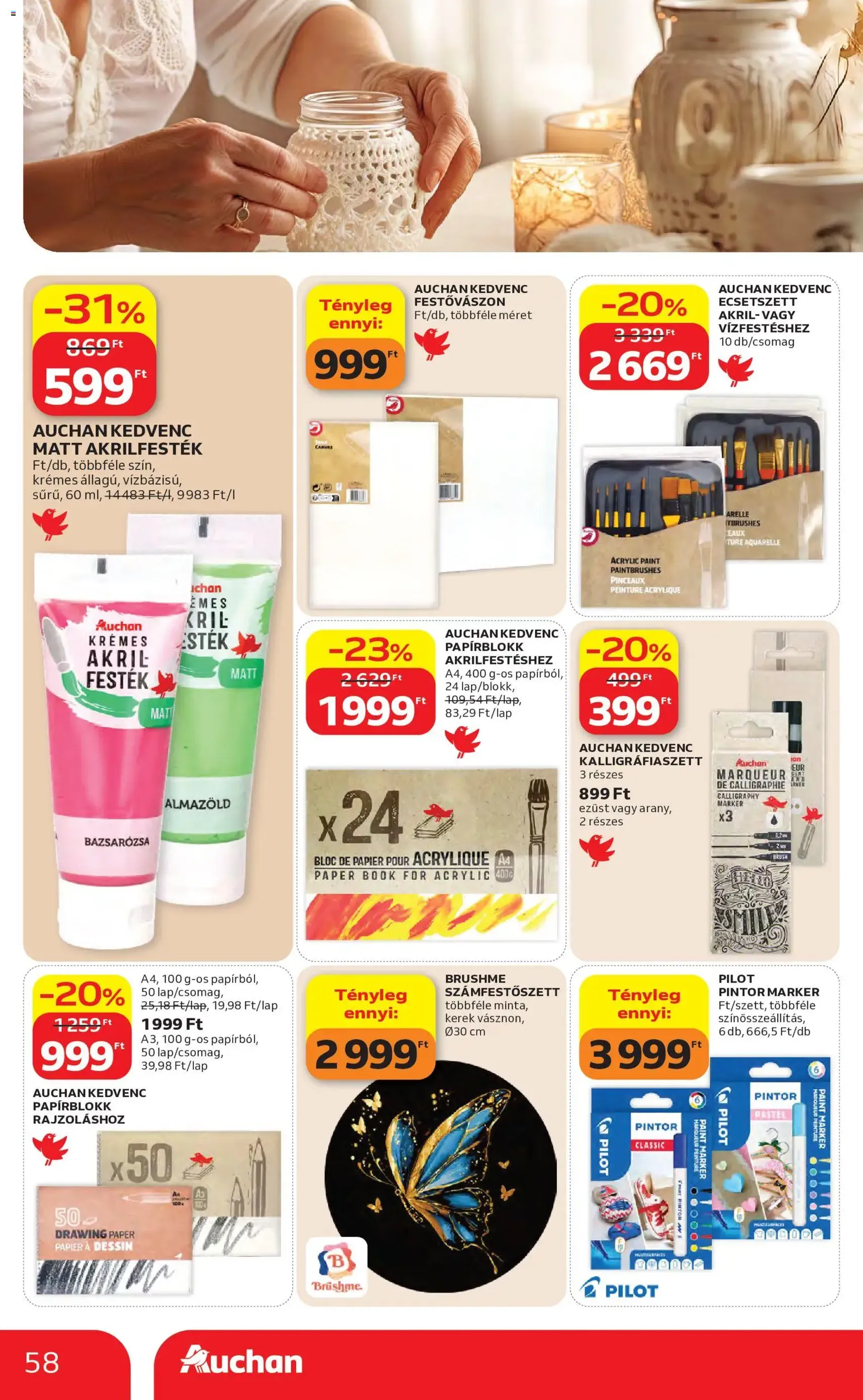 Auchan akciós újság - 2026.05.07. érvényes szórólap 58 oldal 60 oldalból