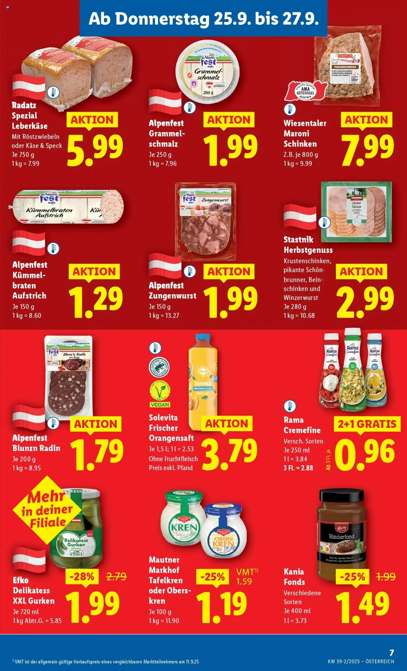Lidl Flugblatt - Gültiger Prospekt ab 25.09.2025, Seite 13 von insgesamt 51