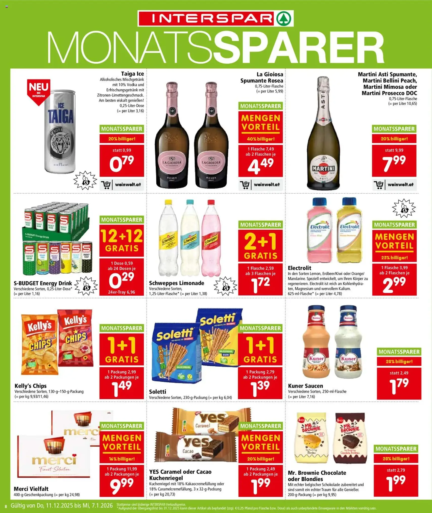 Interspar Flugblatt - Gültiger Prospekt ab 11.12.2025, Seite 9 von insgesamt 22