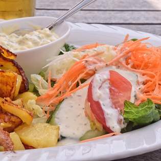 Bratkartoffelsalat mit Karotten Rezept - Rezeptvorschau