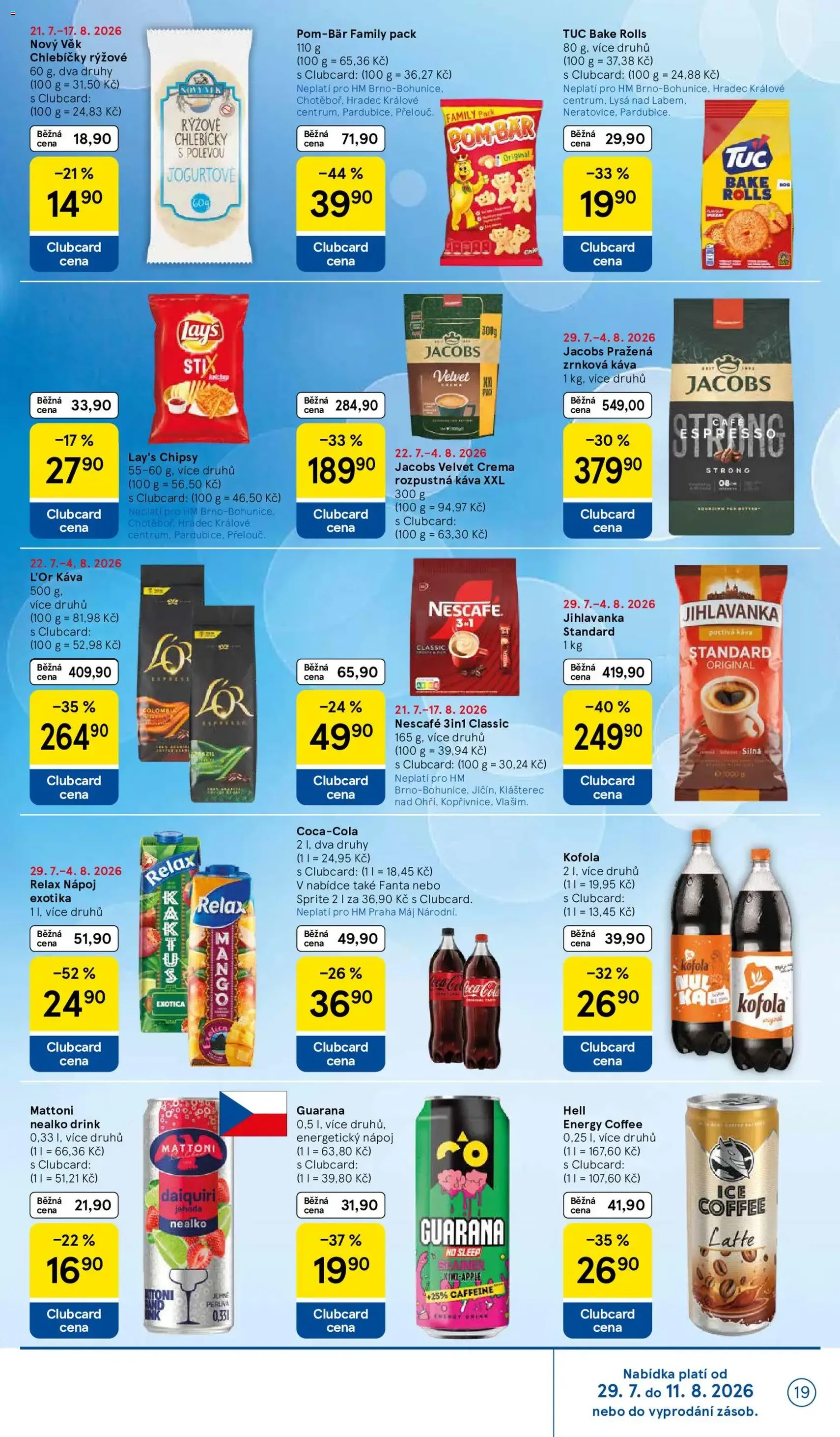 Tesco leták - Hypermarket - platný leták od 29.07.2026 strana 19 z 29