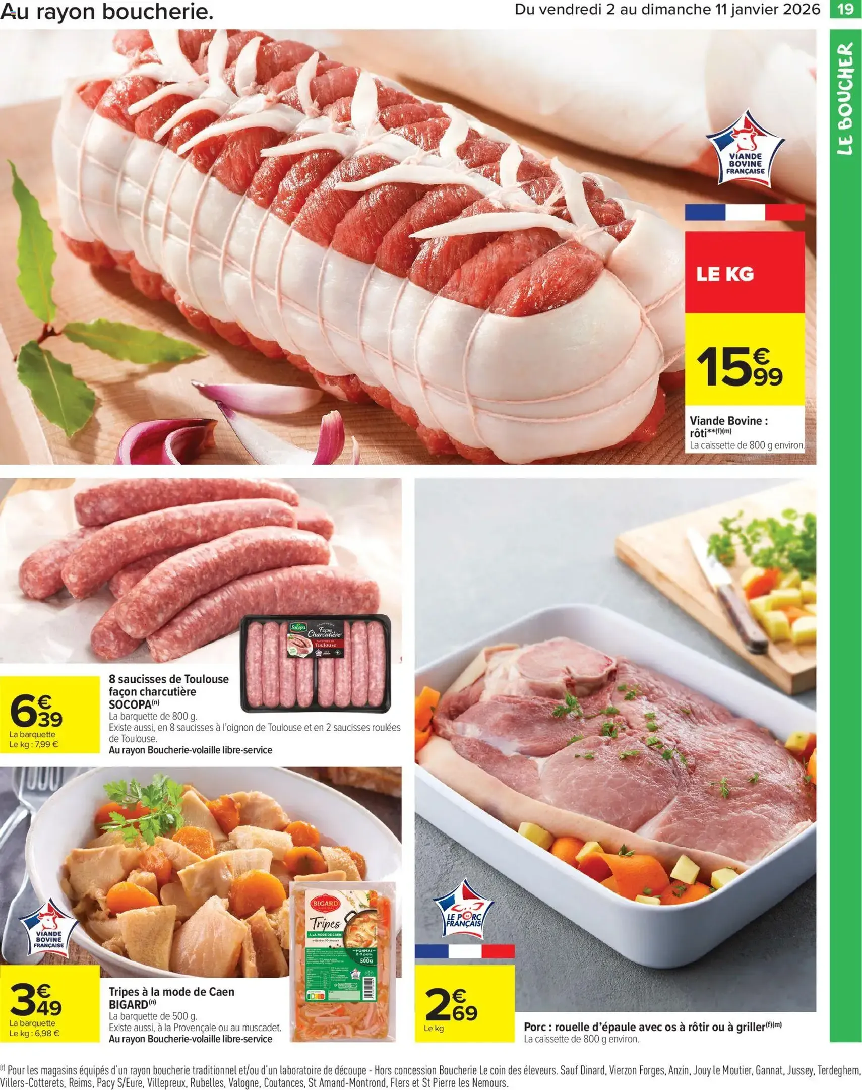 Carrefour Market catalogue semaine 1 - brochure valable à partir du 02/01/2026, page 21 sur 64