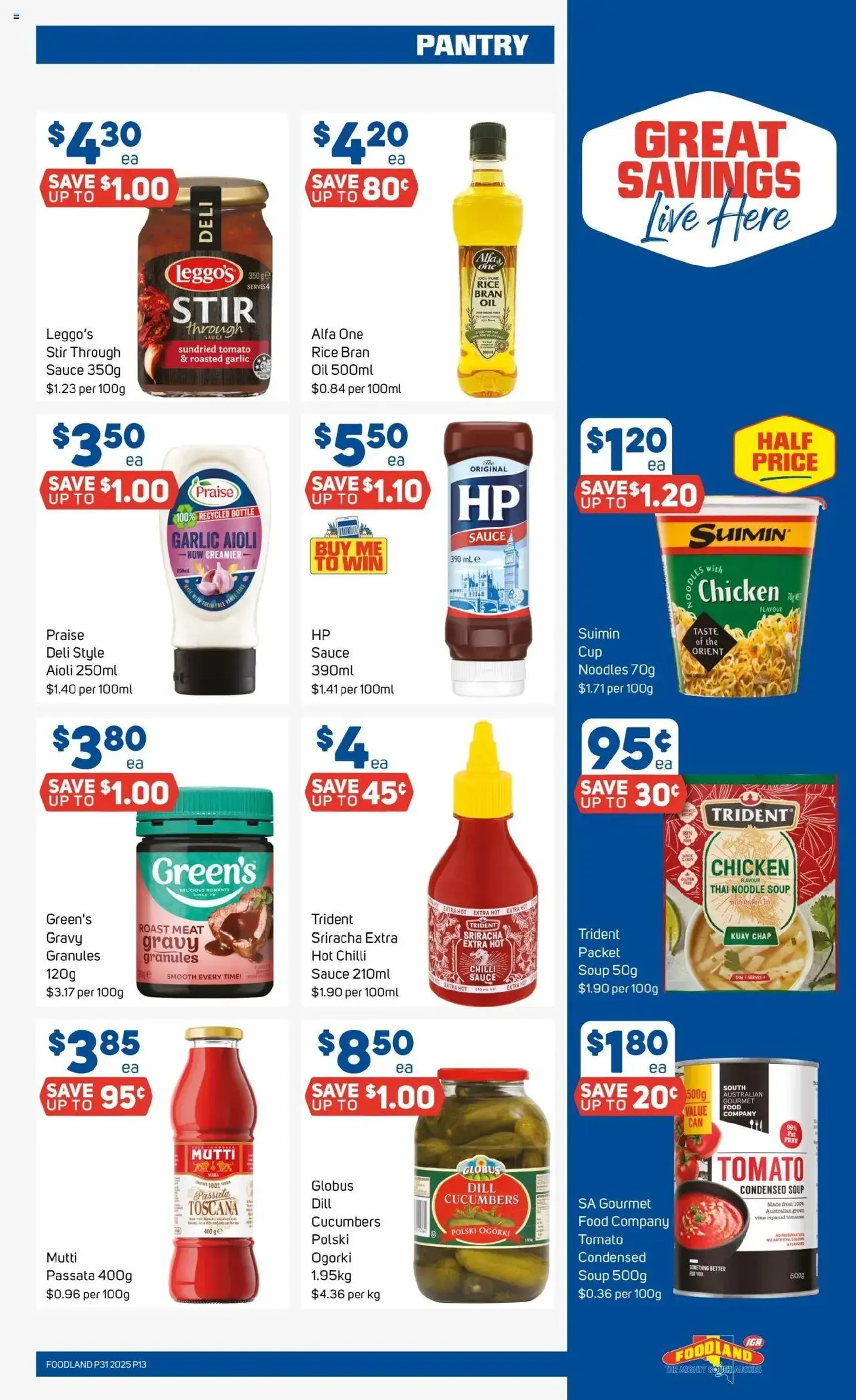 Foodland Catalogue - valid flyer from 30/07/2025, page 13 of 30