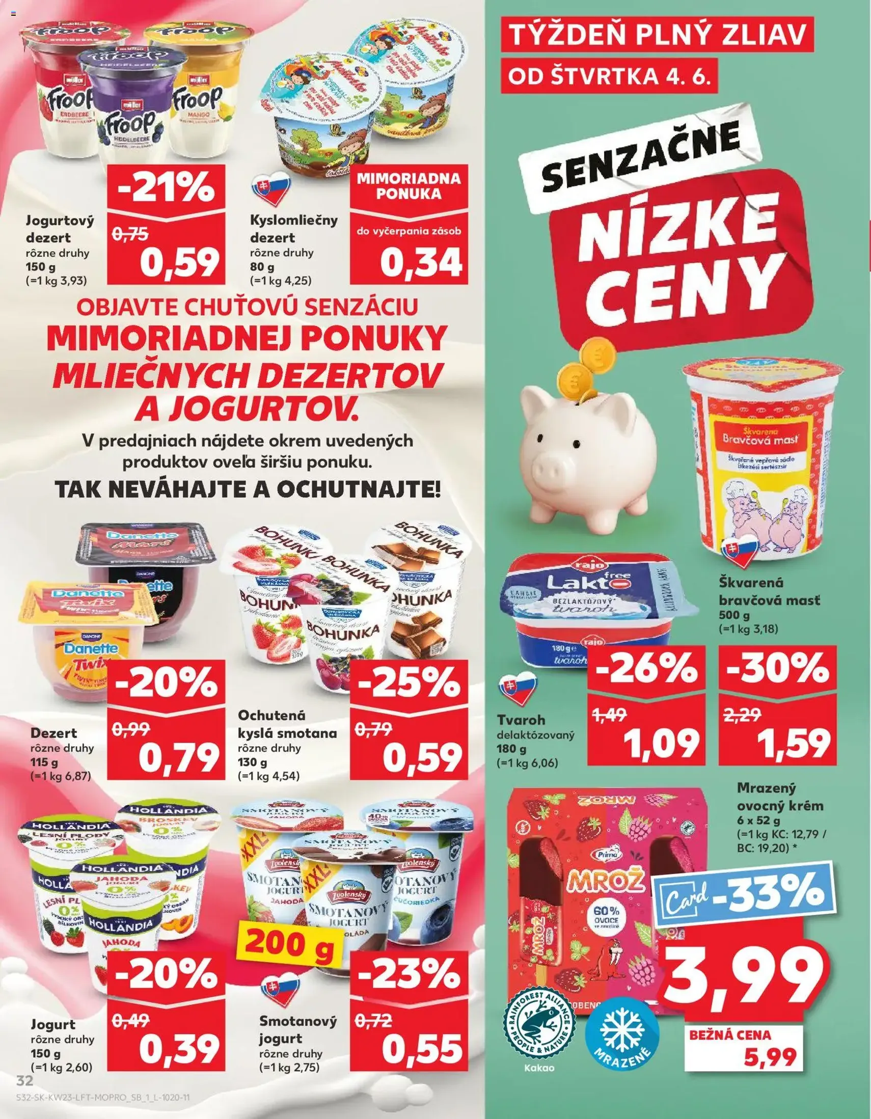 Kaufland SK akciós újság - 2026.06.04. érvényes szórólap 32 oldal 76 oldalból