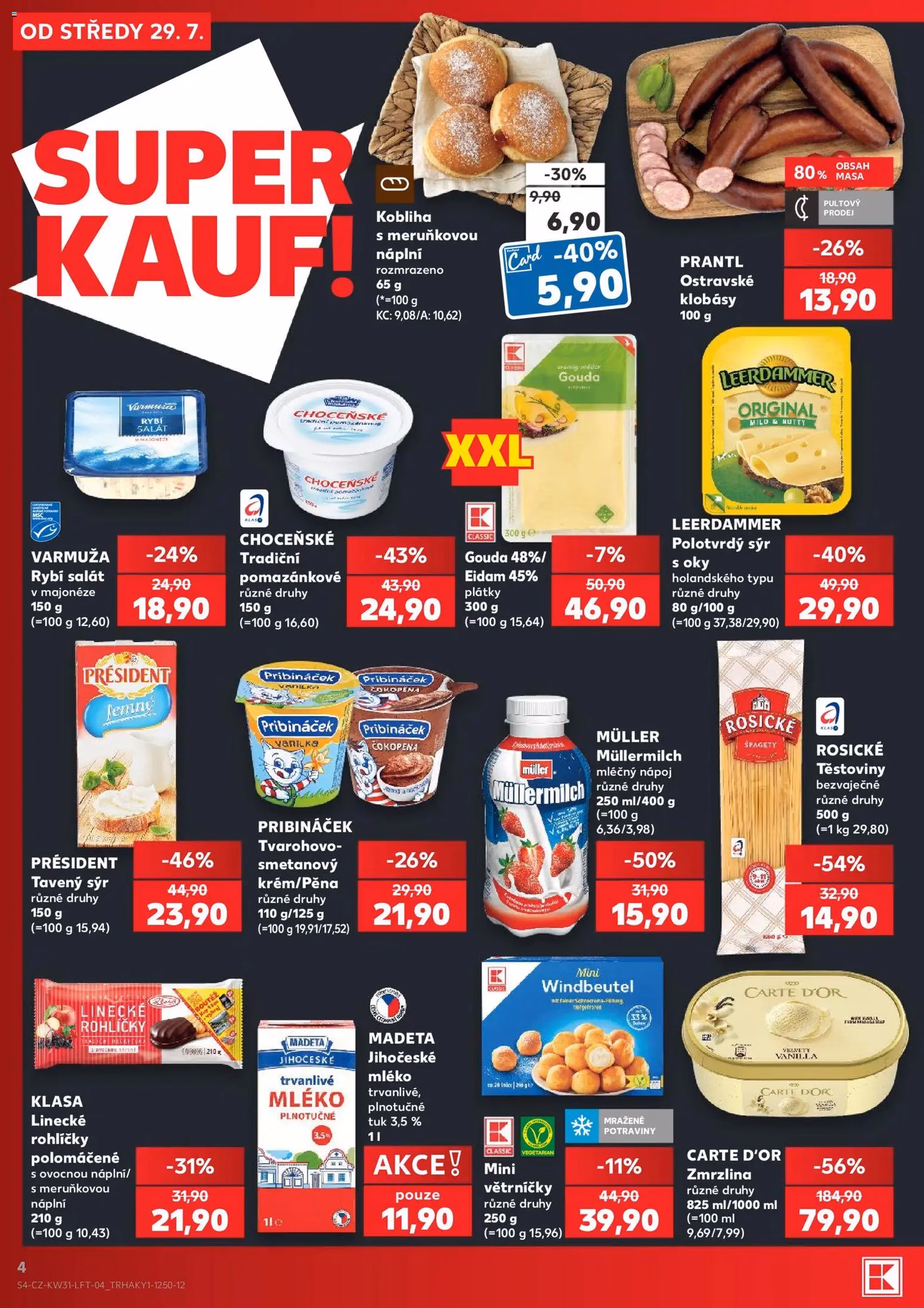 Kaufland leták - platný leták od 29.07.2026 strana 4 z 54