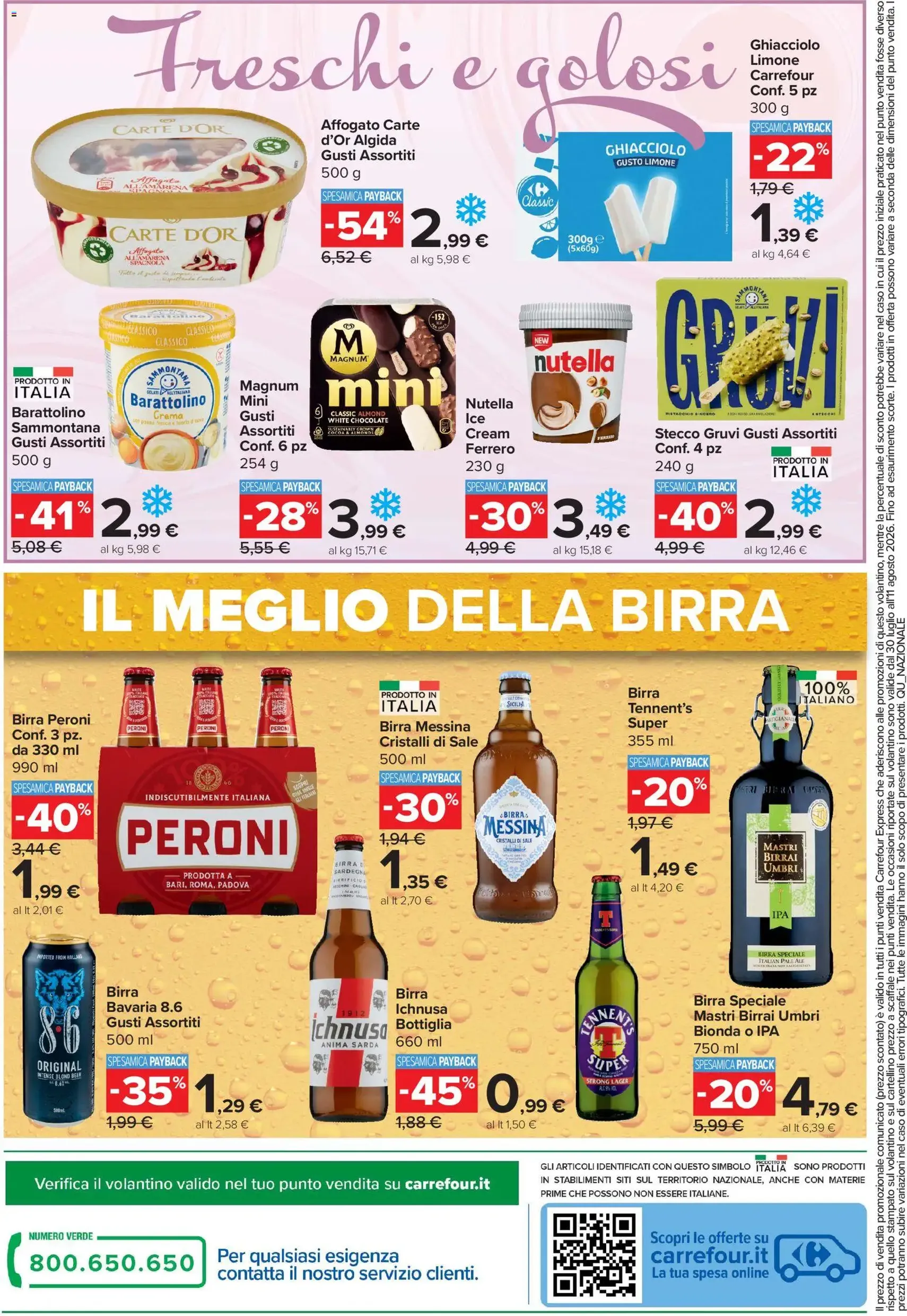 Carrefour volantino - volantino valido dal 30/07/2026 pagina 10 di 10