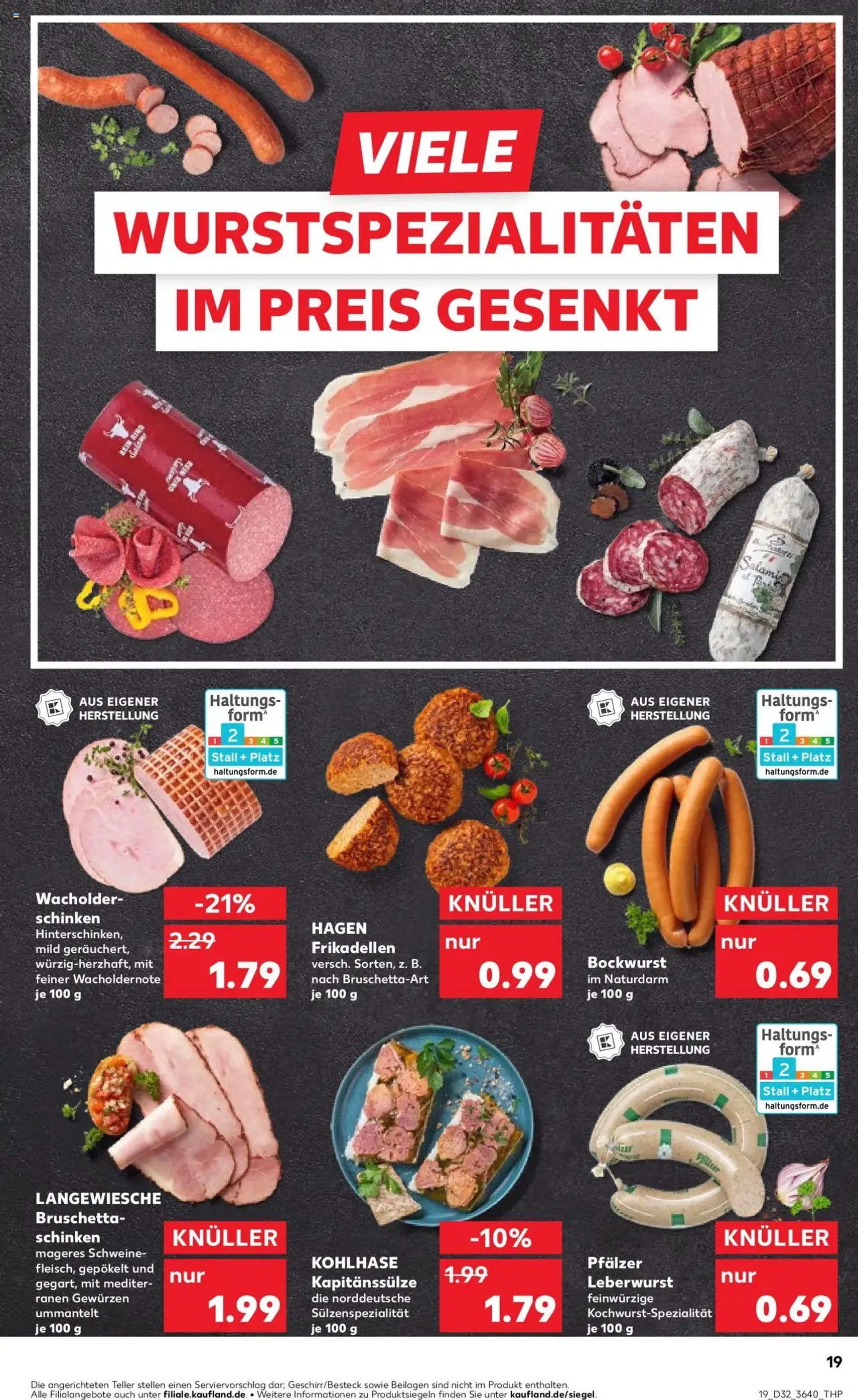 Kaufland Prospekt - Gültiger Prospekt ab 07.08.2025, Seite 19 von insgesamt 60 Kaufland Prospekt - Gültiger Prospekt ab 07.08.2025, Seite 19 von insgesamt 60