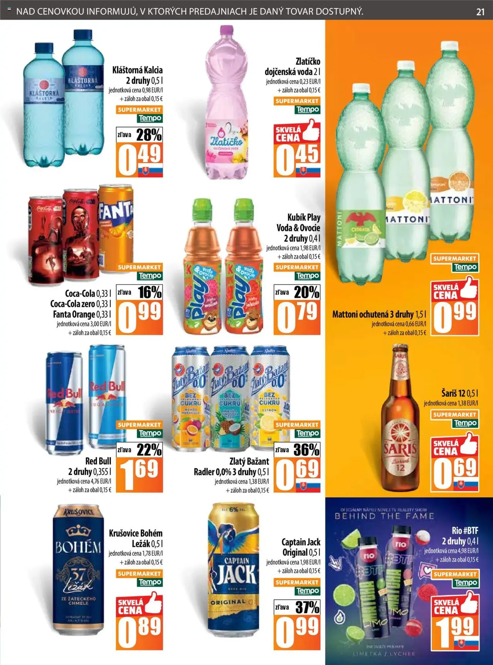 COOP Jednota leták - platný leták od 16.10.2025 strana 21 z 28 COOP Jednota leták - platný leták od 16.10.2025 strana 21 z 28