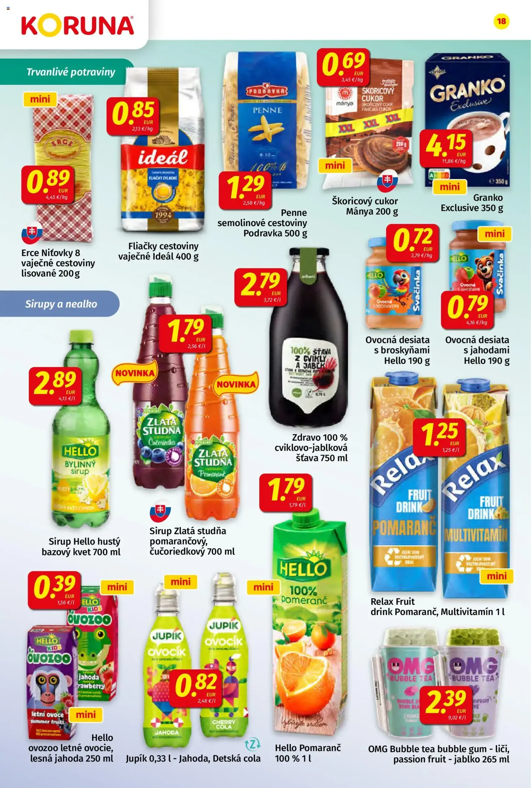 Koruna leták - platný leták od 23.01.2026 strana 18 z 24