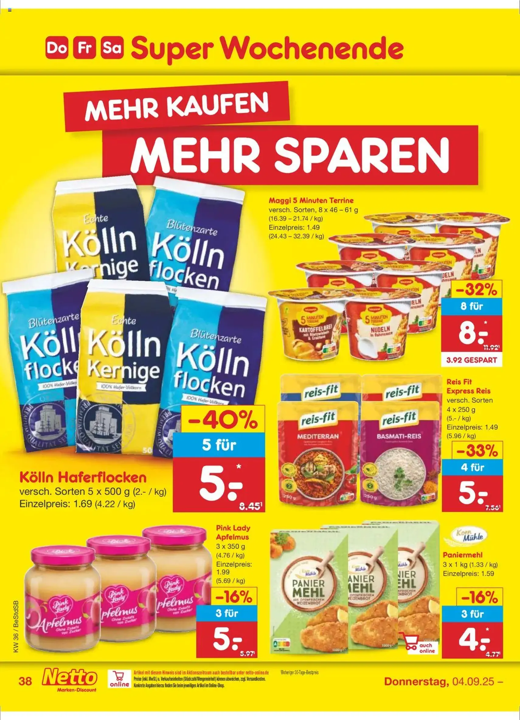 Netto Marken-Discount Prospekt - Gültiger Prospekt ab 01.09.2025, Seite 56 von insgesamt 65 Netto Marken-Discount Prospekt - Gültiger Prospekt ab 01.09.2025, Seite 56 von insgesamt 65