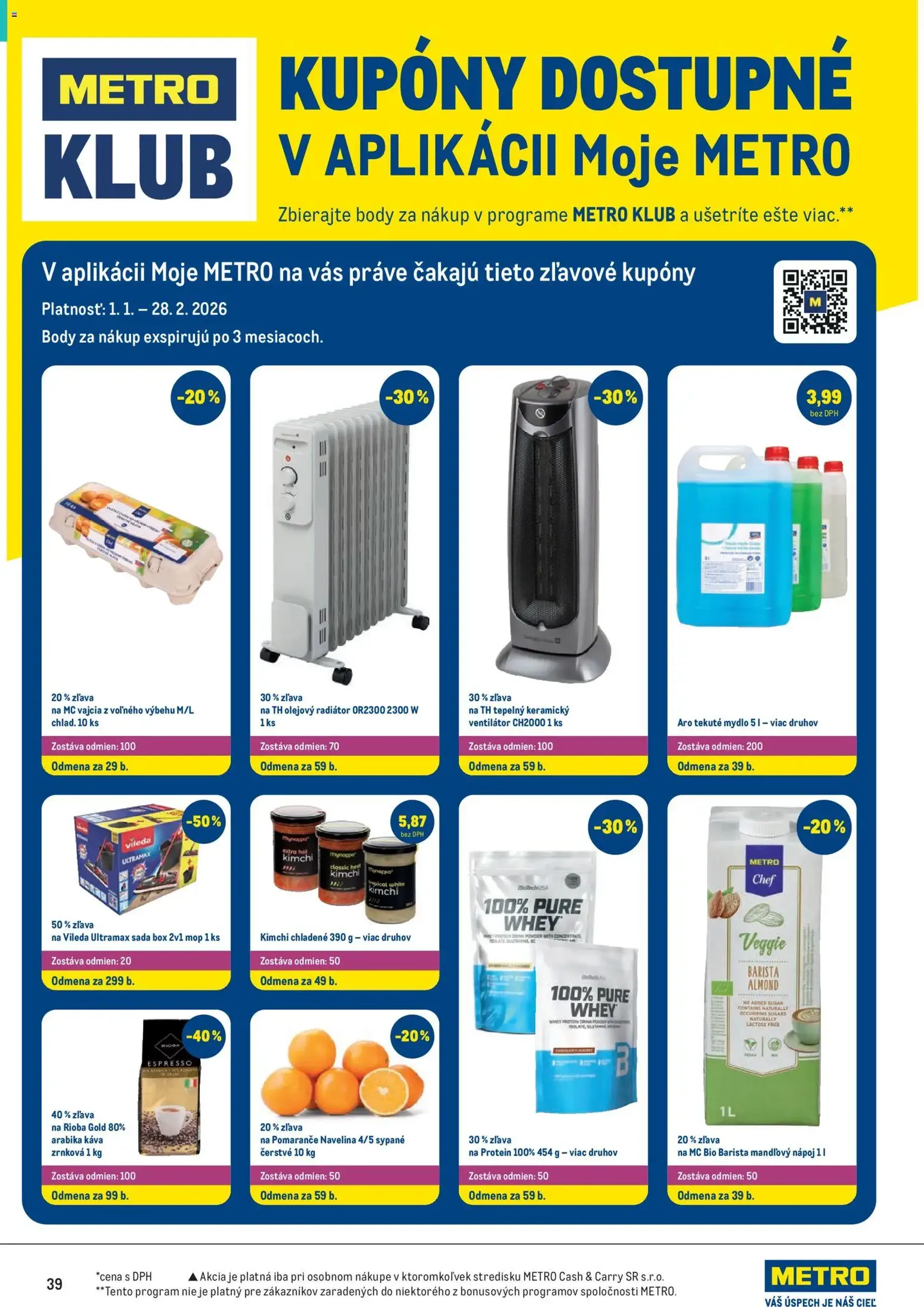 Metro Maloobchod - platný leták od 28.01.2026 strana 39 z 40