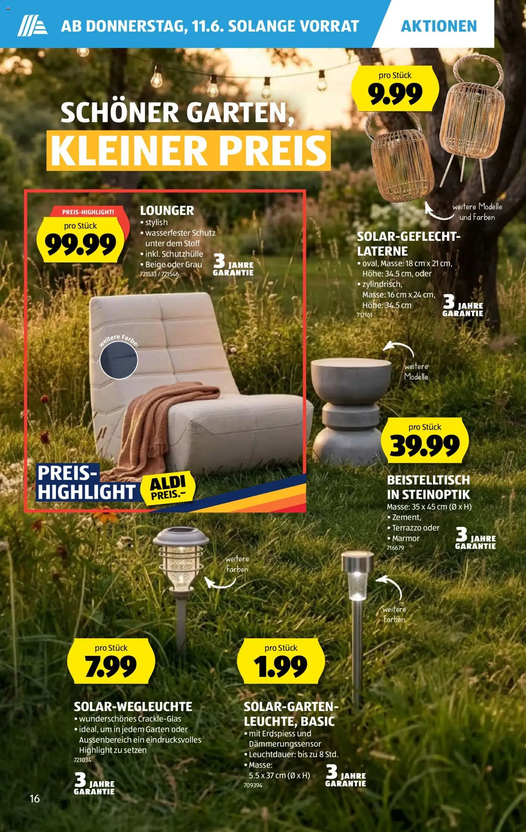 Aldi aktionen - Gültiger Prospekt ab 11.06.2026, Seite 18 von insgesamt 52