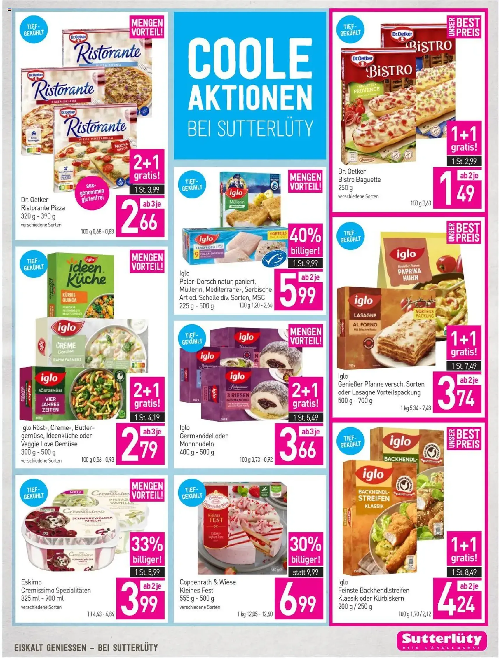 Sutterlüty Flugblatt - Gültiger Prospekt ab 09.10.2025, Seite 21 von insgesamt 24