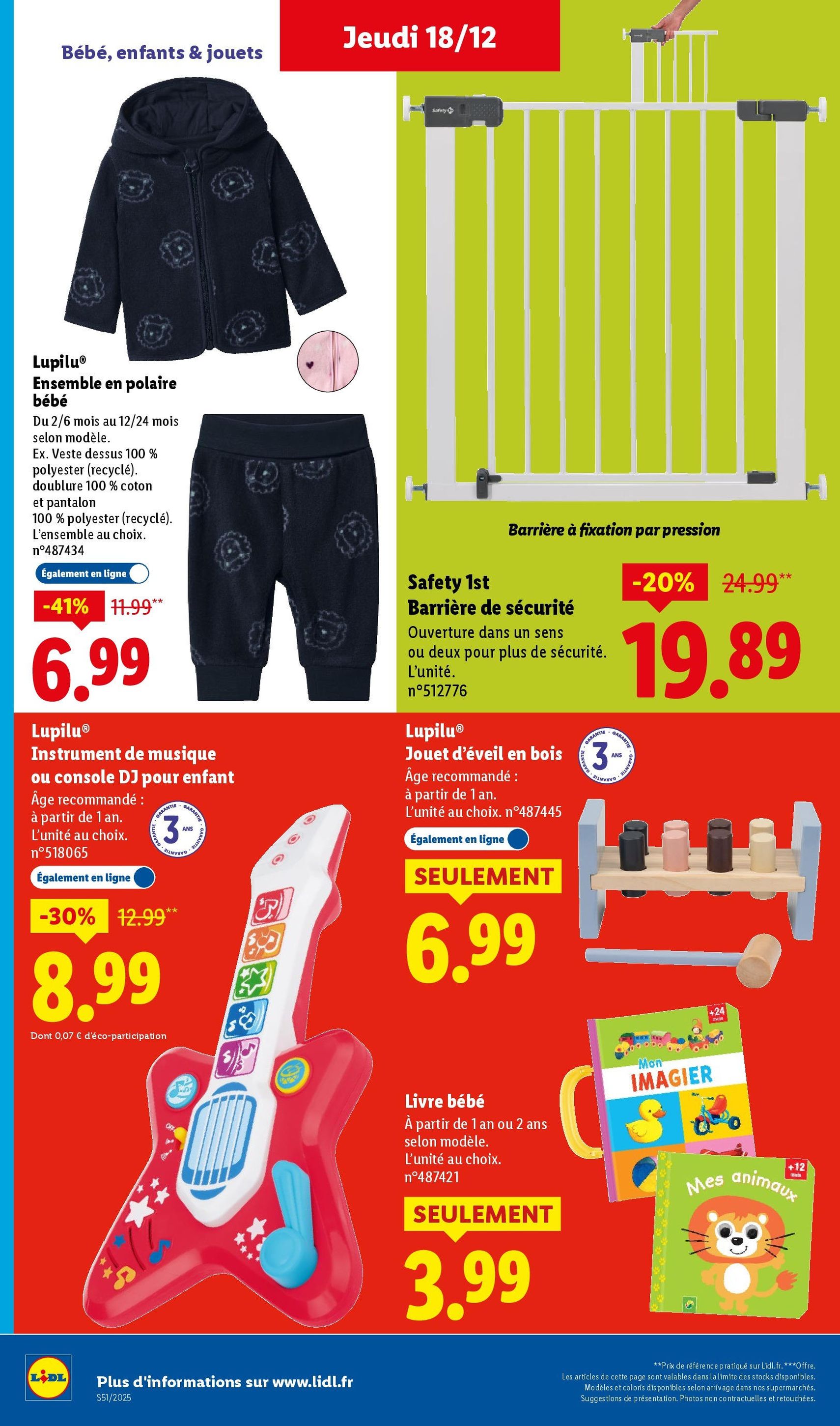 LIDL catalogue semaine 51 - brochure valable à partir du 18/12/2025, page 56 sur 87
