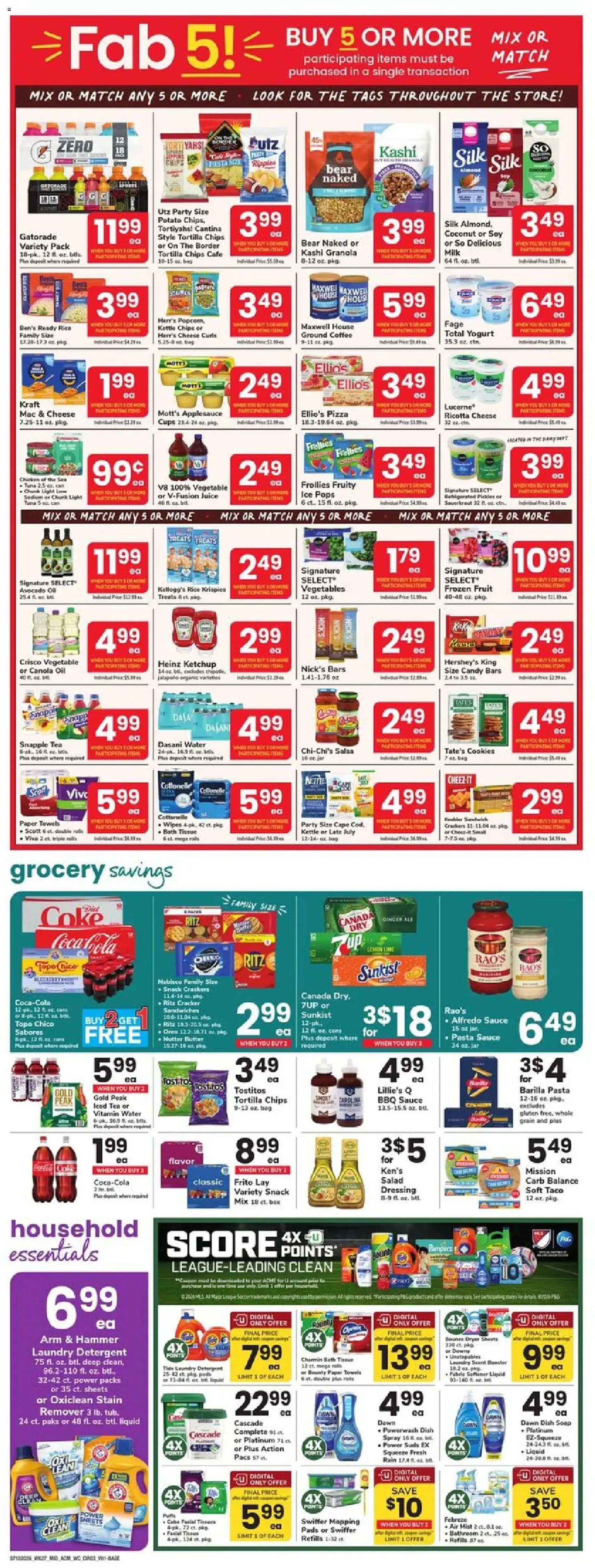 Acme Weekly Ad - valid flyer from 07/10/2026, page 3 of 5