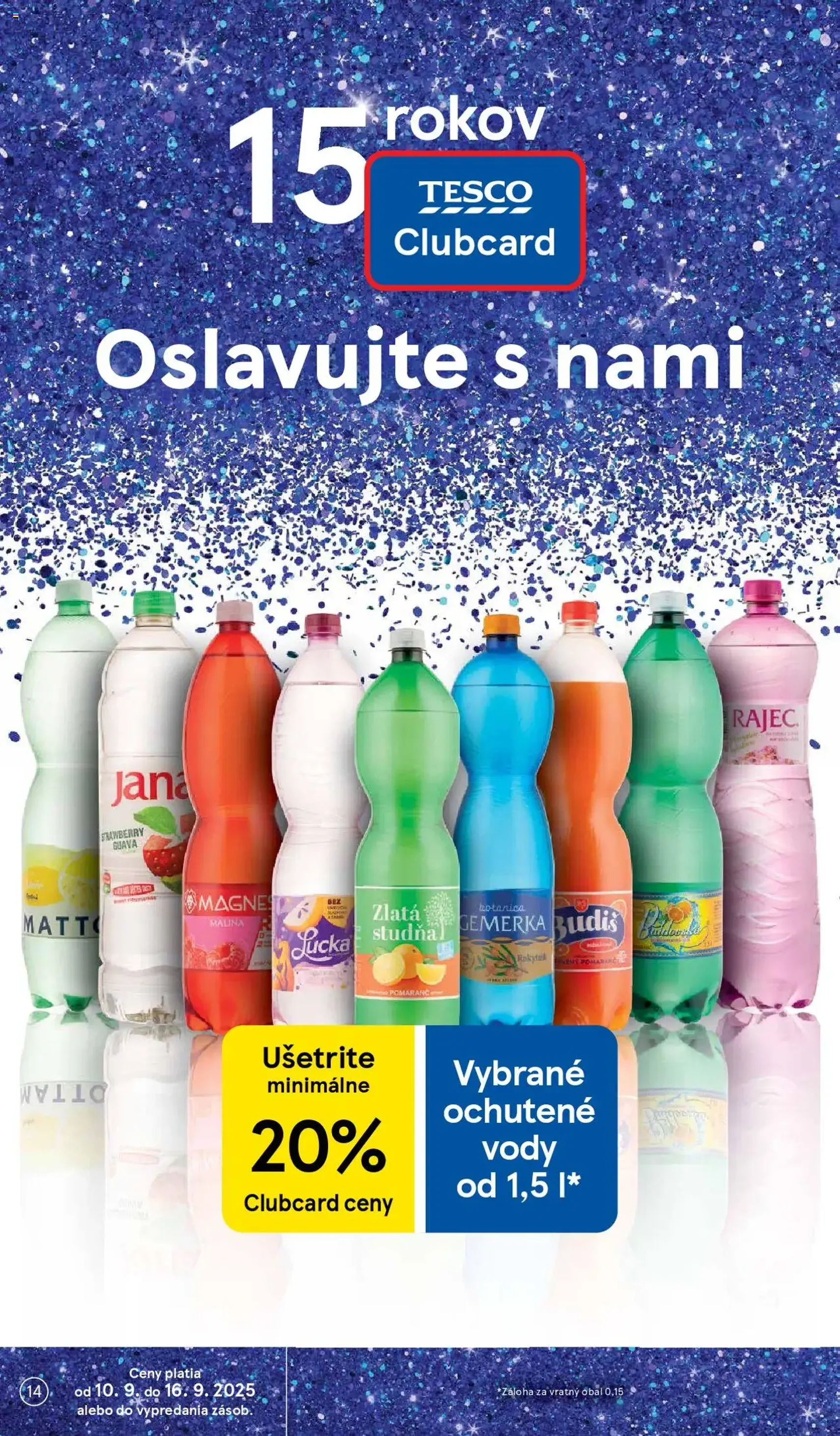 Tesco Hypermarket - leták - platný leták od 10.09.2025 strana 14 z 38 Tesco Hypermarket - leták - platný leták od 10.09.2025 strana 14 z 38