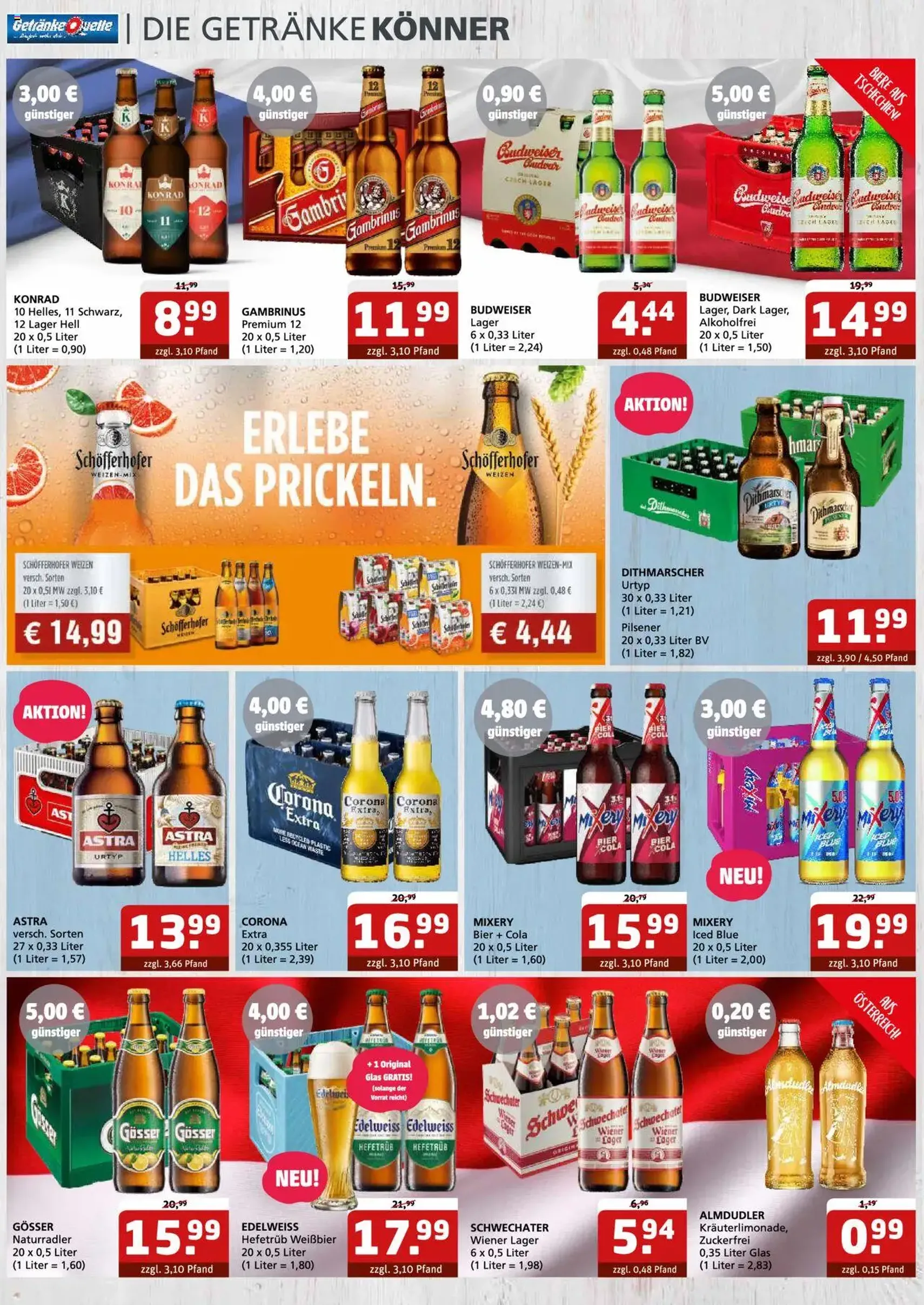 Getränke Quelle Prospekt - Gültiger Prospekt ab 04.08.2025, Seite 2 von insgesamt 6
