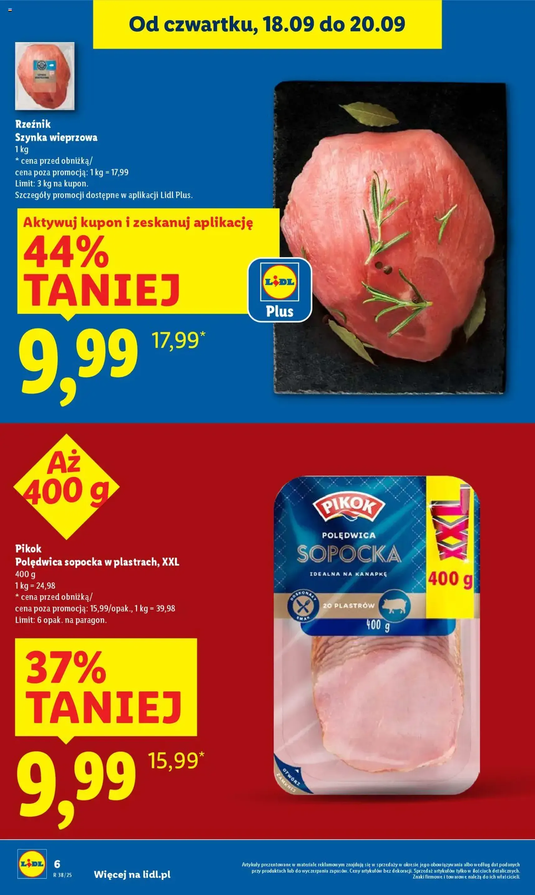 Lidl Gazetka - ważny gazetka od 18.09.2025 strona 6 z 59