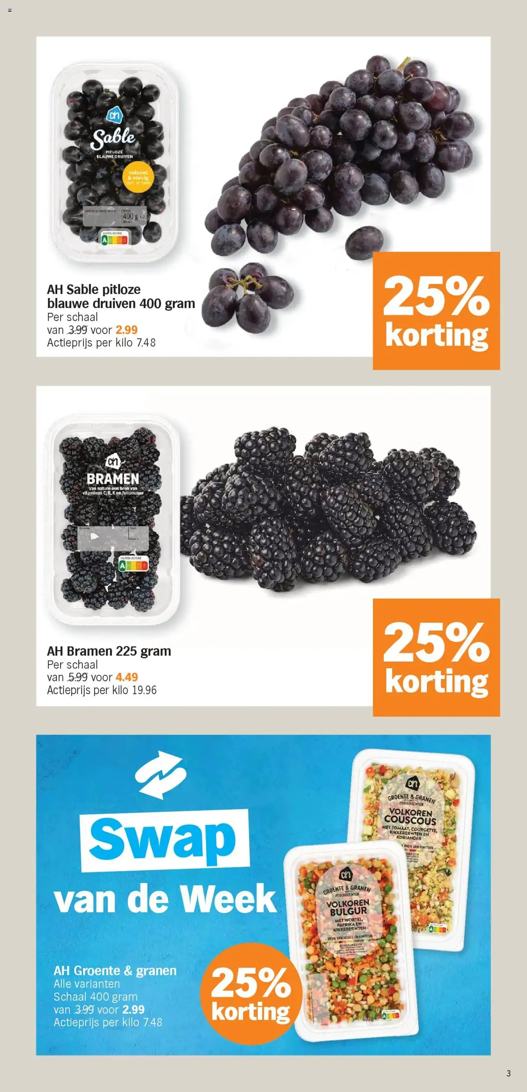 Albert Heijn folder week / de la semaine 31 - geldige folder vanaf 28/07/2025 pagina 3 van 18 Albert Heijn folder week / de la semaine 31 - geldige folder vanaf 28/07/2025 pagina 3 van 18