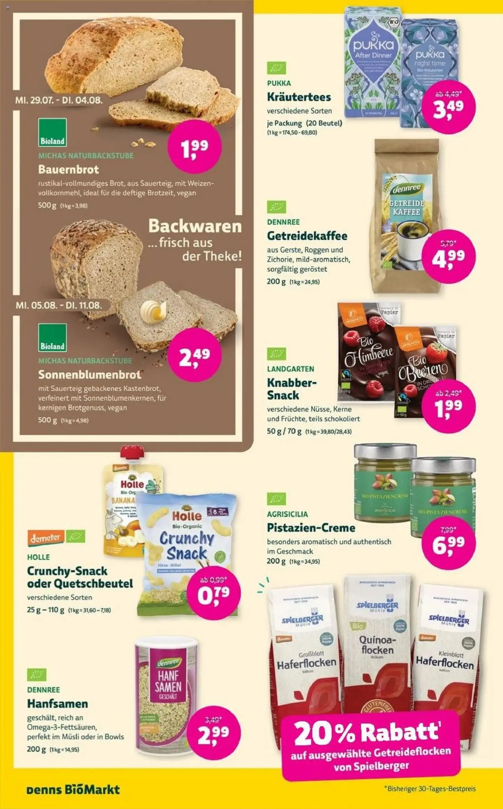 Denns BioMarkt Angebote - Gültiger Prospekt ab 29.07.2026, Seite 10 von insgesamt 14