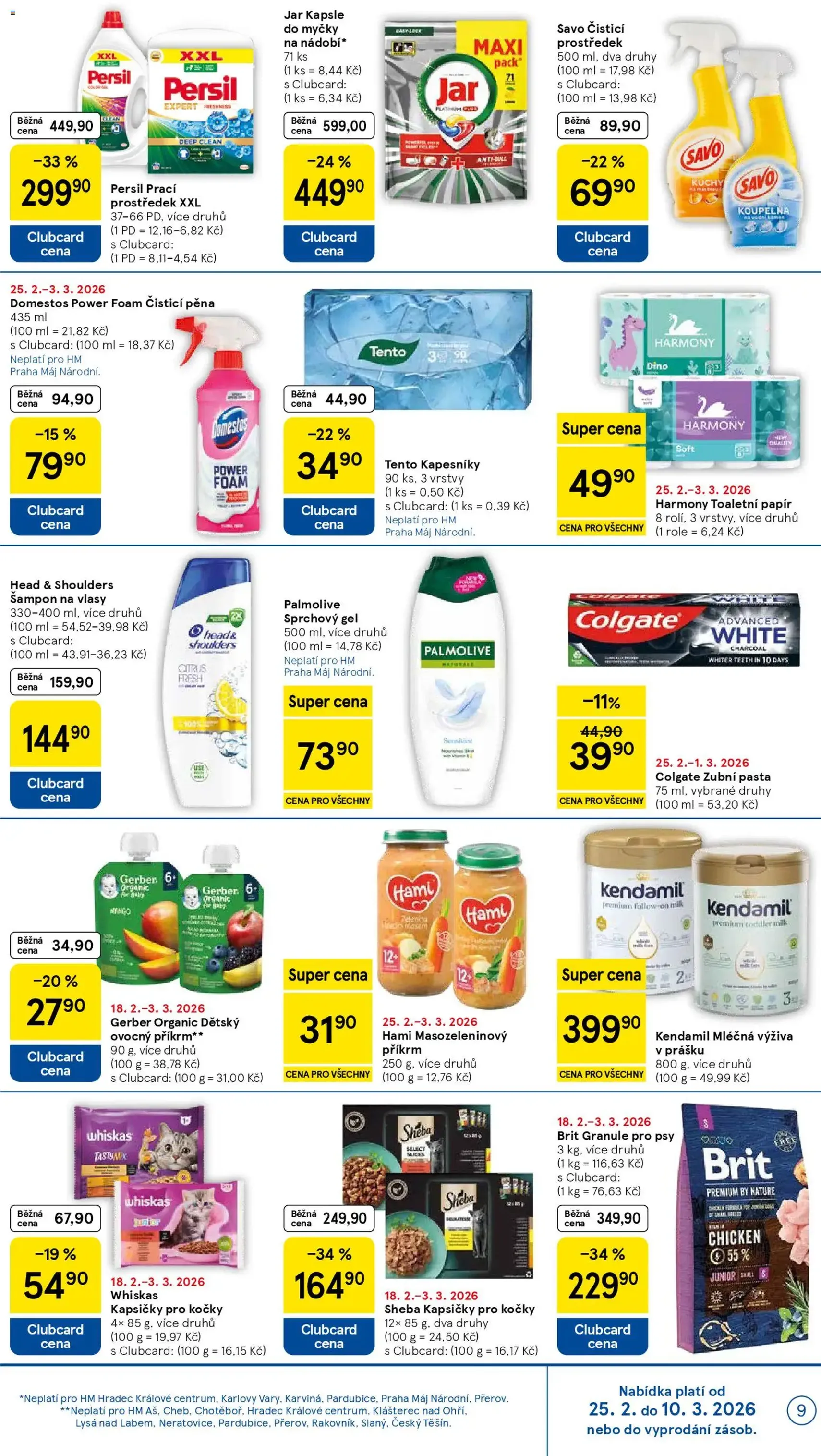 Tesco leták - Hypermarket - platný leták od 25.02.2026 strana 9 z 22