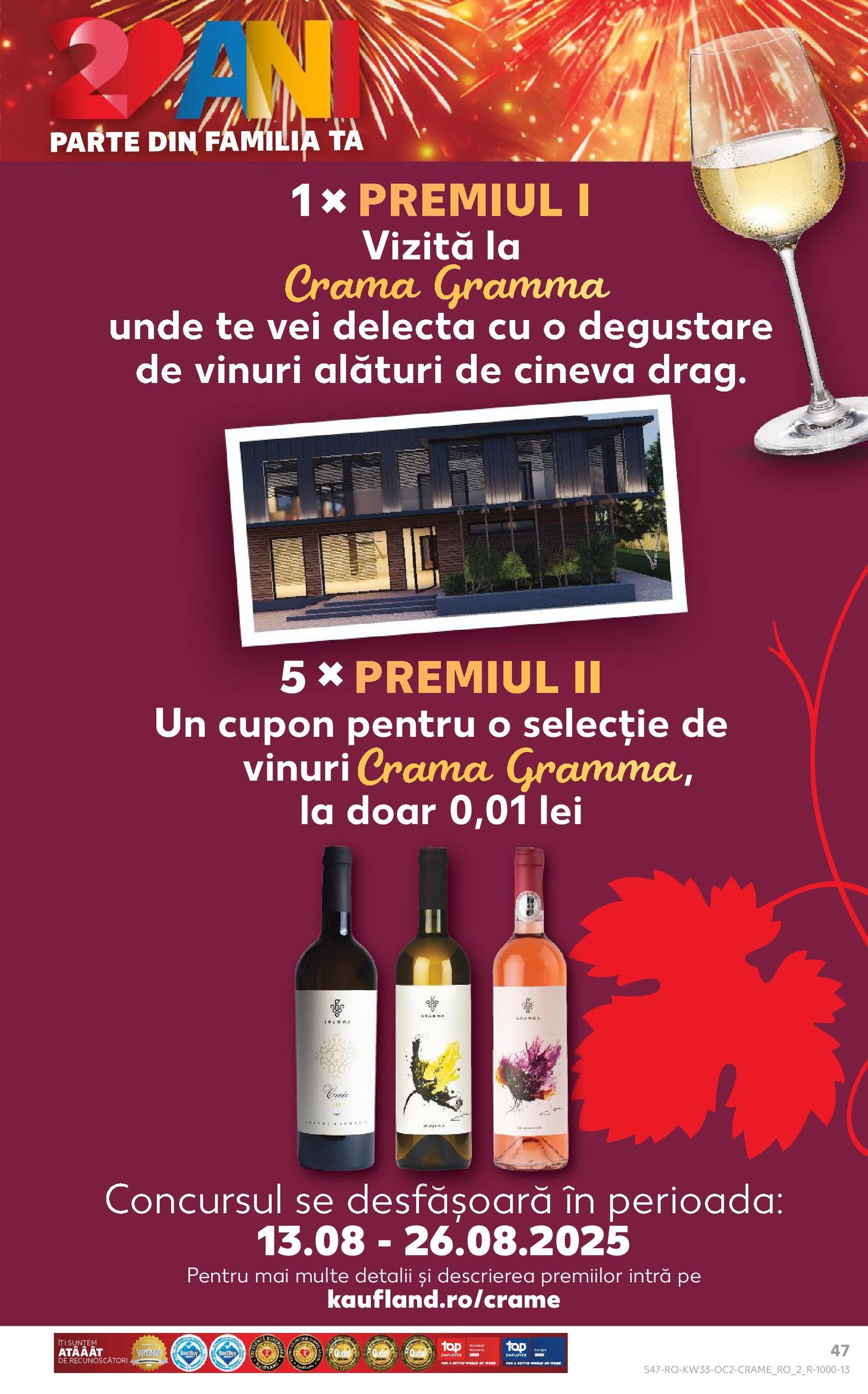 Catalog Kaufland - București - cataloage valabile începând cu 13.08.2025 pagina 47 din 66 Catalog Kaufland - București - cataloage valabile începând cu 13.08.2025 pagina 47 din 66