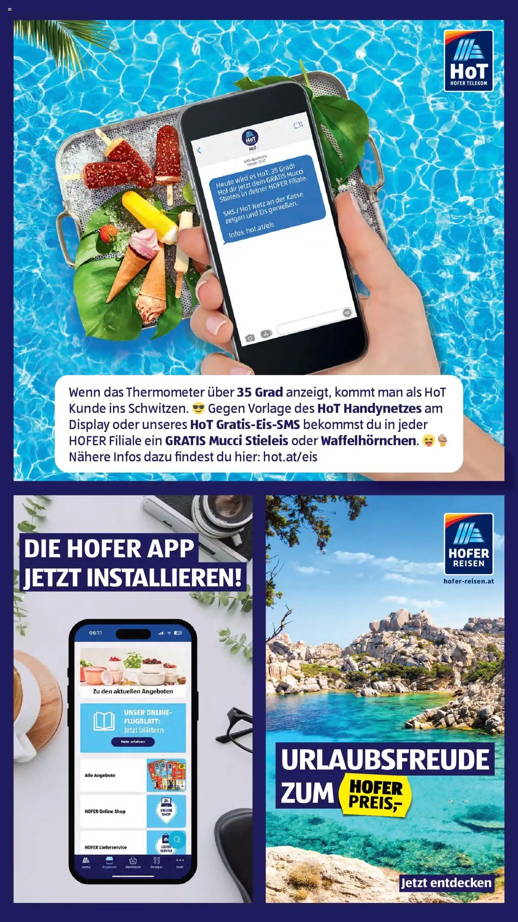 Hofer Flugblatt - Gültiger Prospekt ab 18.07.2025, Seite 3 von insgesamt 41 Hofer Flugblatt - Gültiger Prospekt ab 18.07.2025, Seite 3 von insgesamt 41