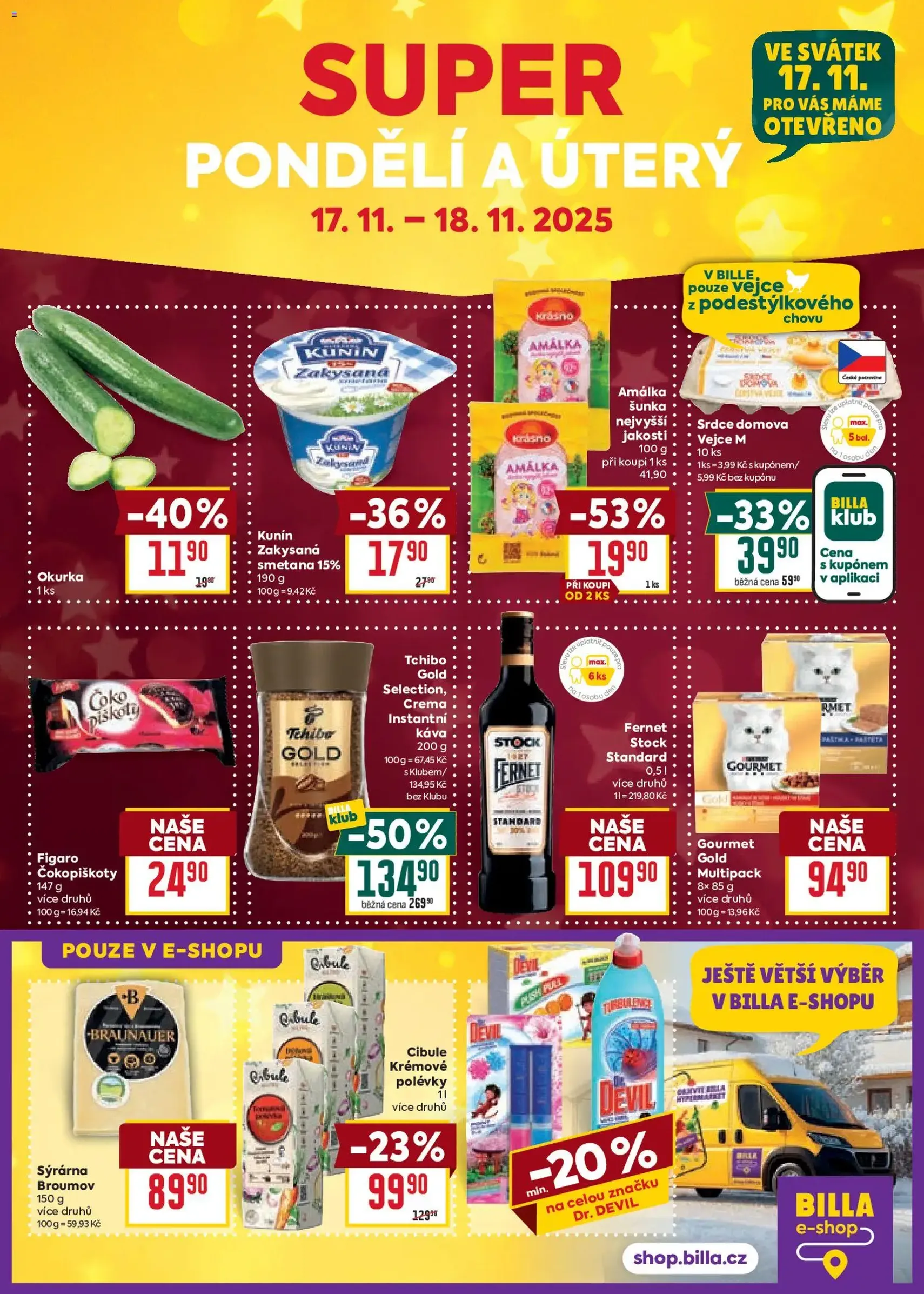 Billa Velký leták - platný leták od 12.11.2025 strana 36 z 40
